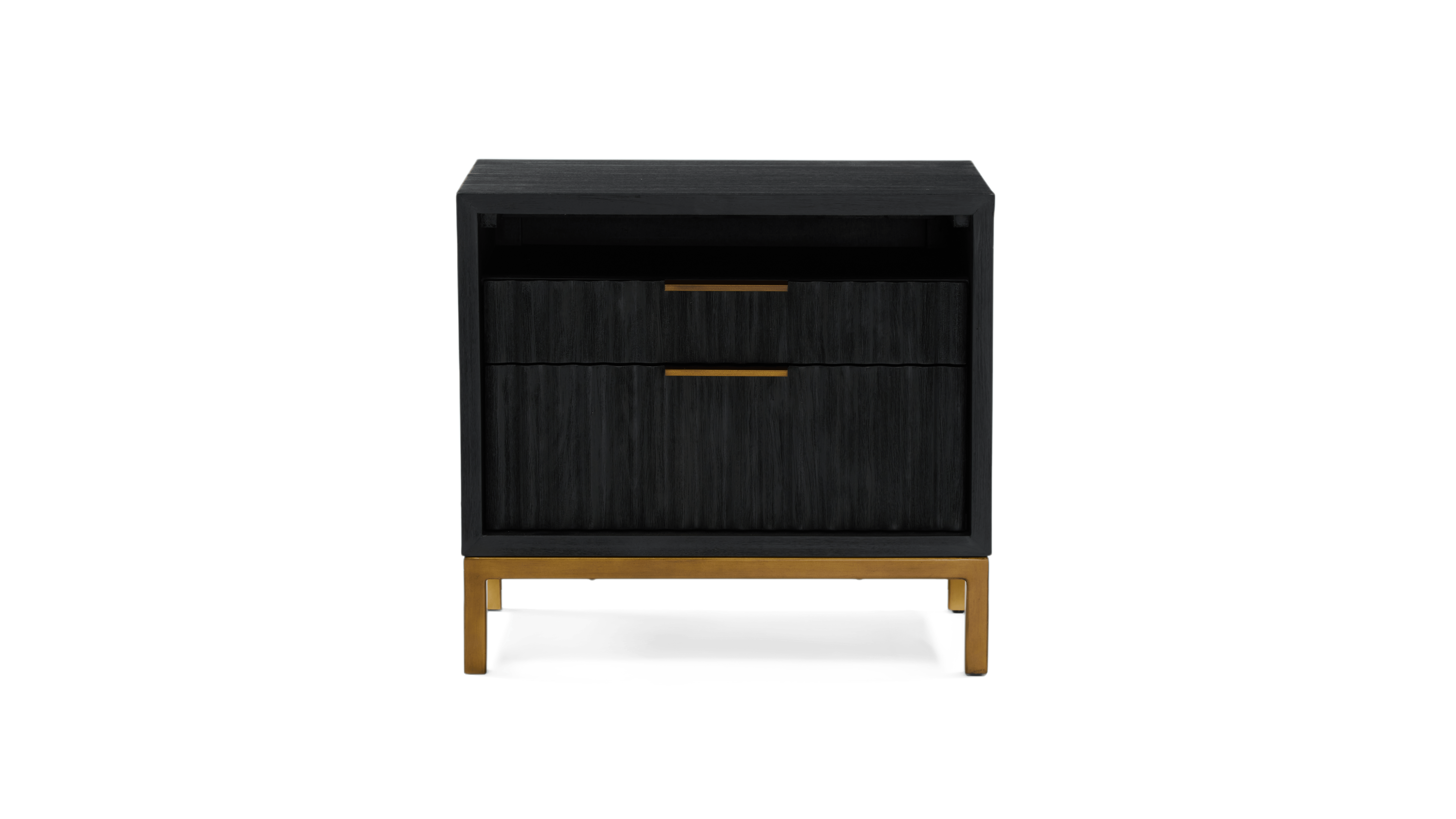 black eliza nightstand