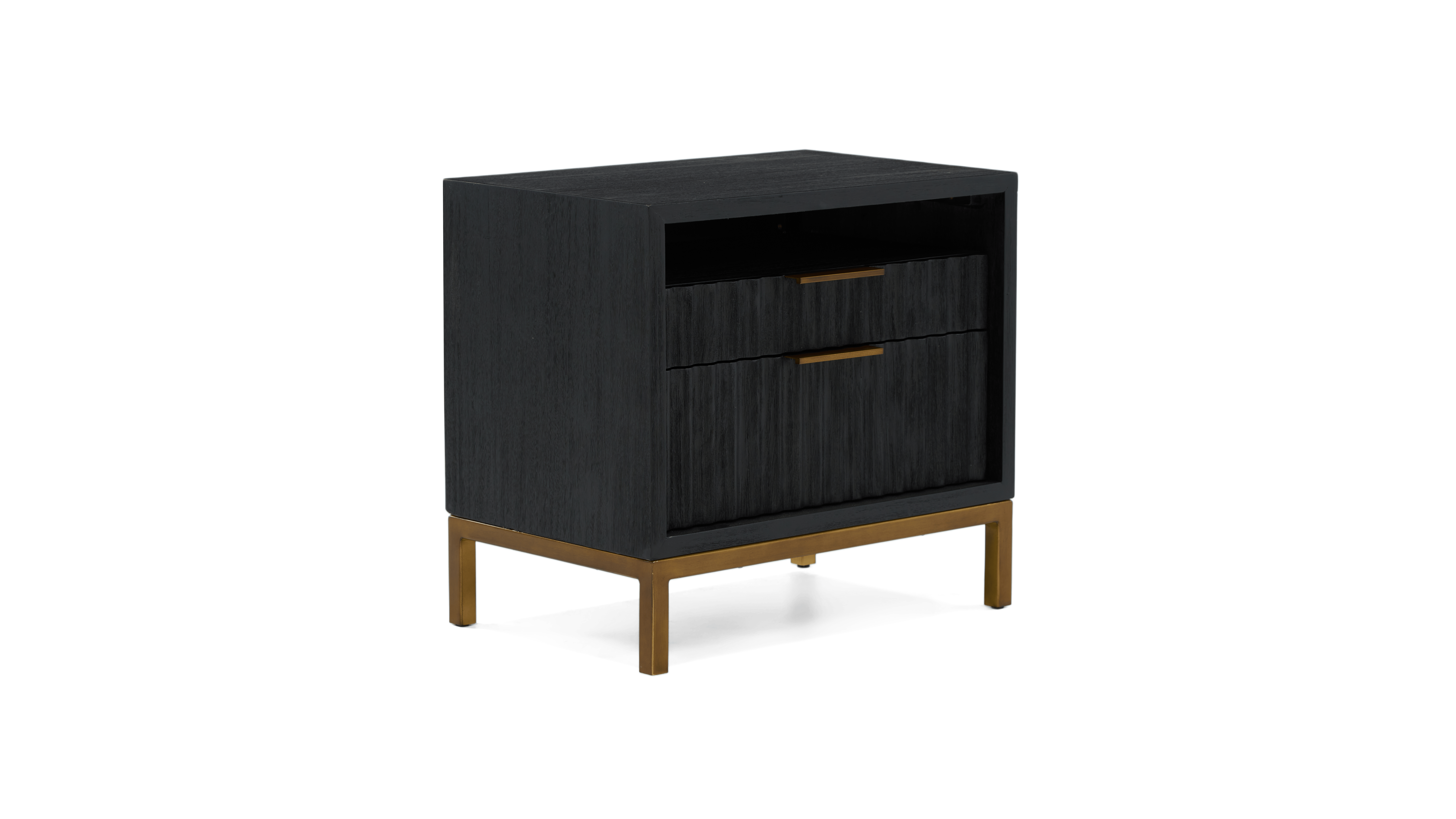 black eliza nightstand