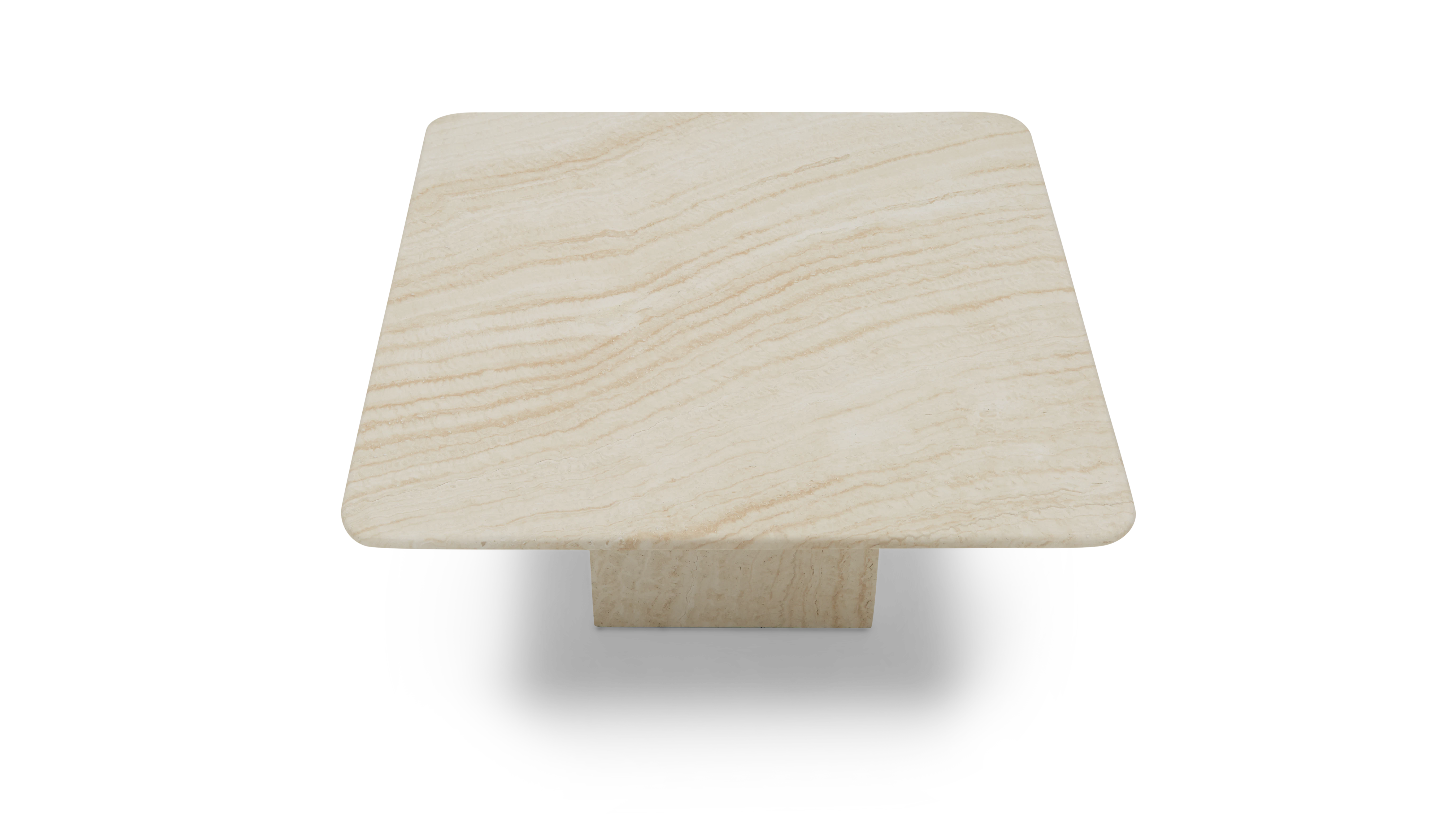 sndstnmrbl sherpa coffee table