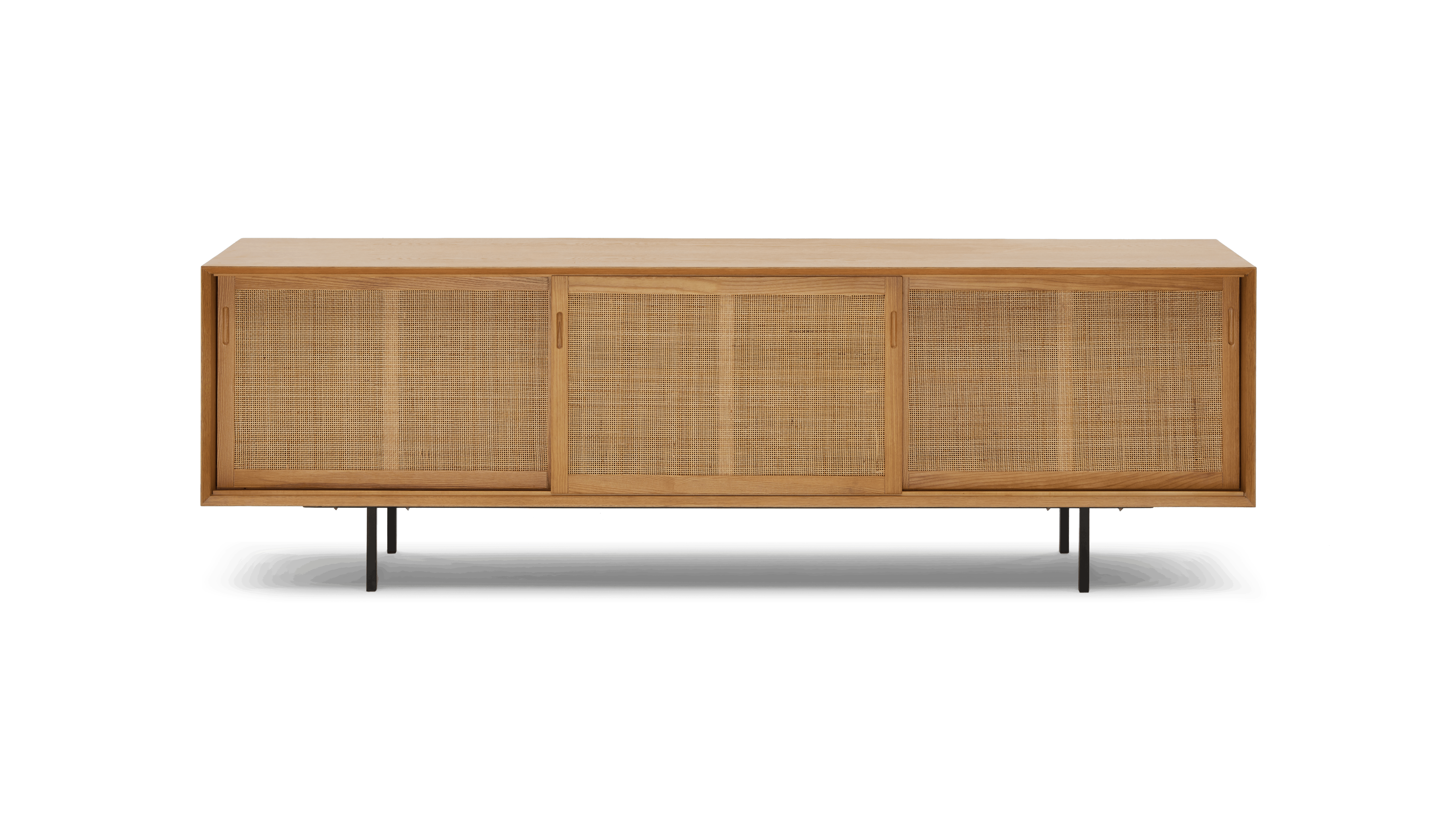natural oslo media console