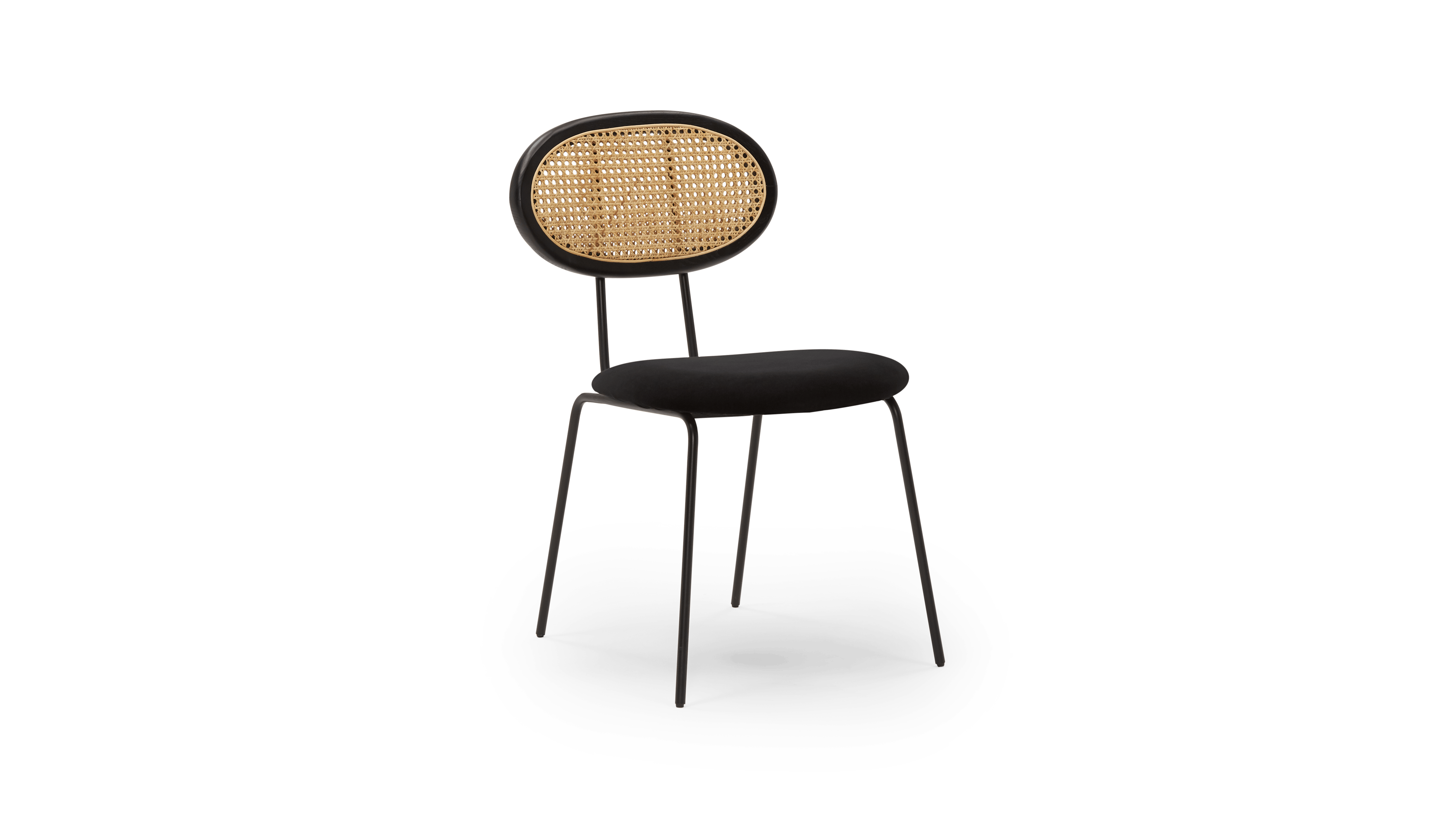 black calla dining chair