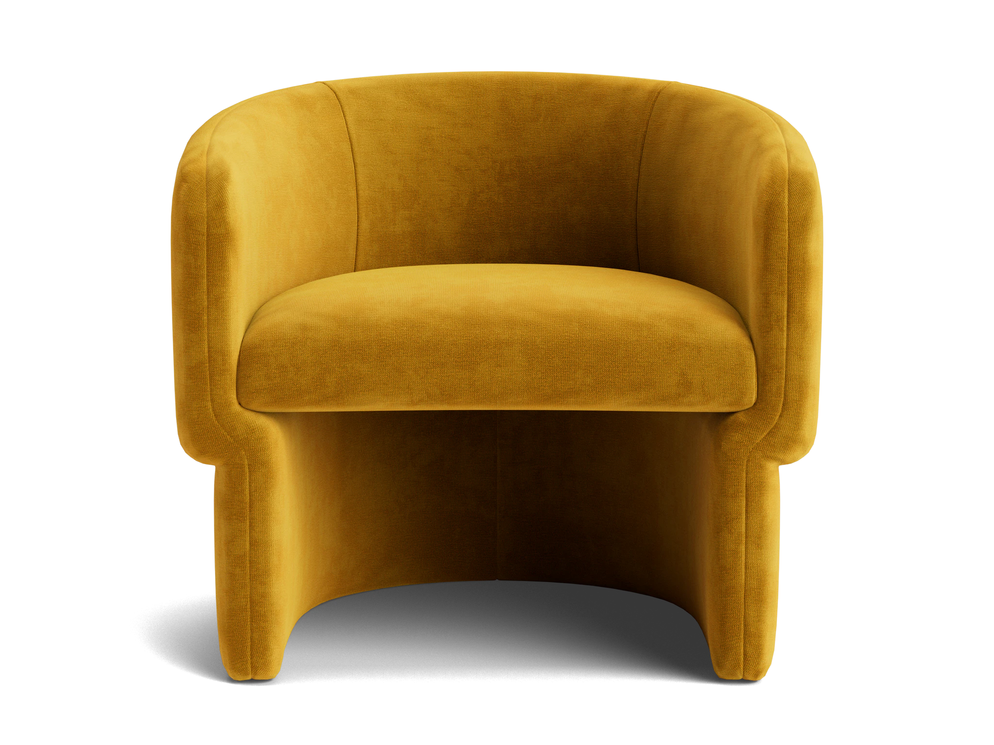 mya chair harper amber gold