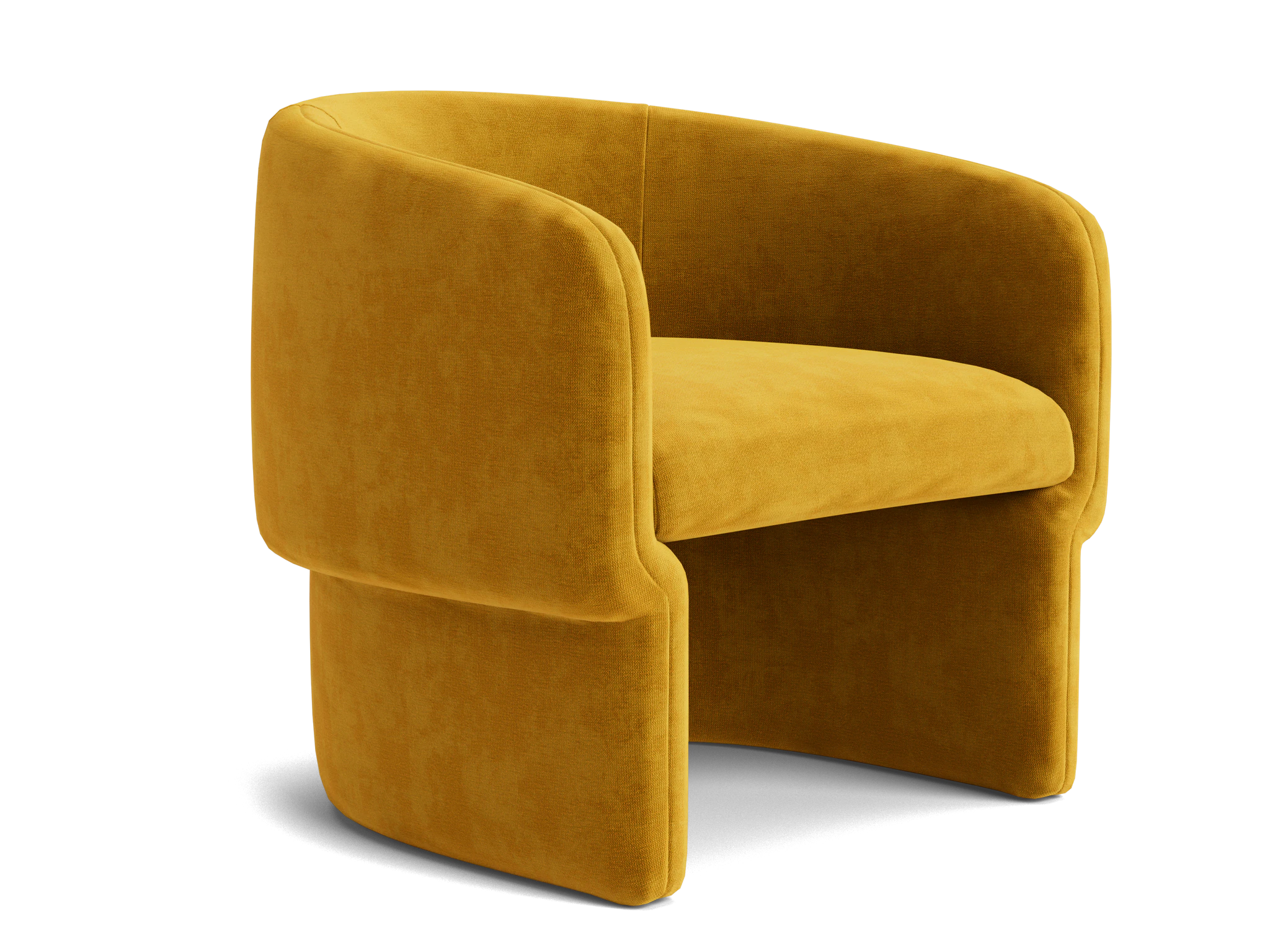 mya chair harper amber gold