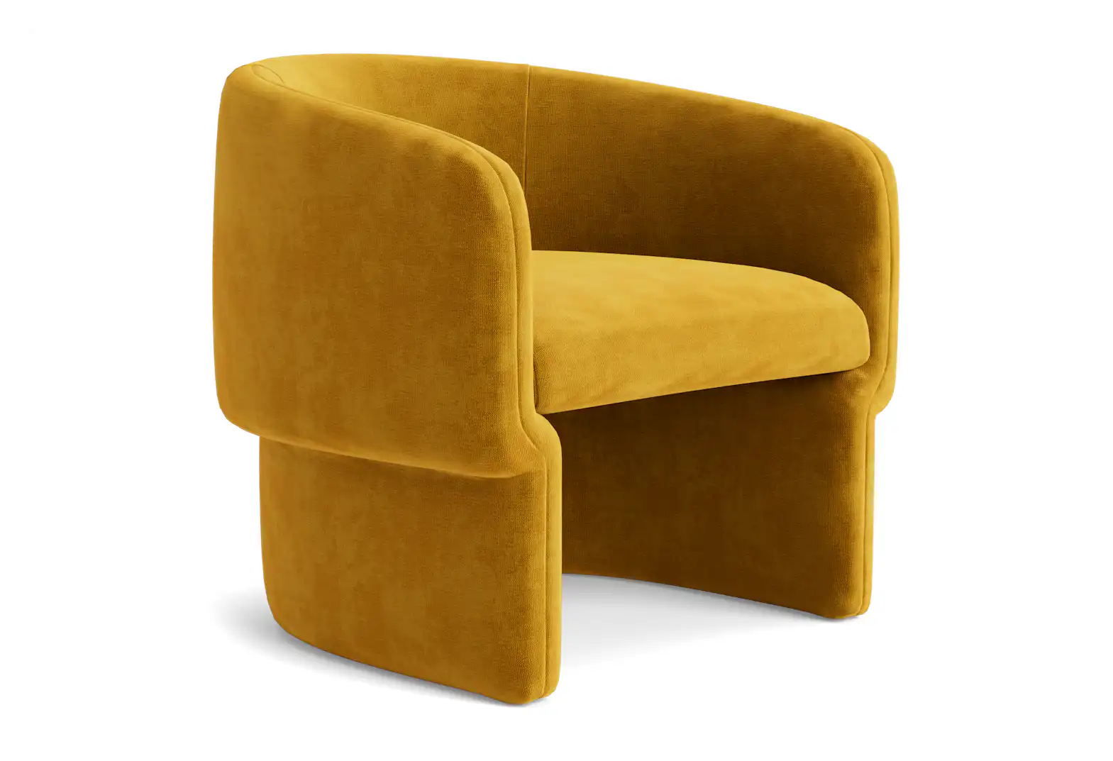 mya chair harper amber gold