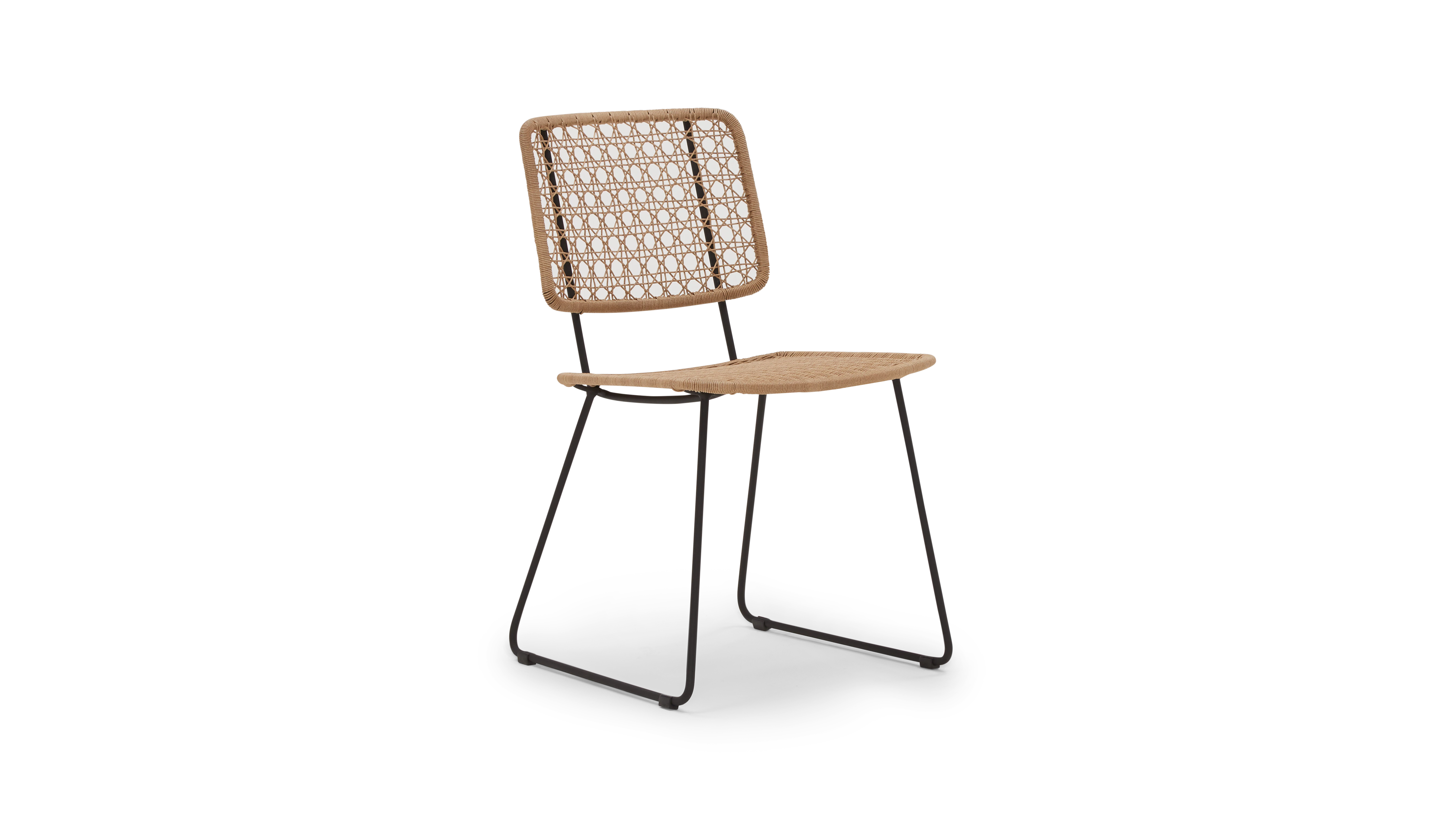natural cabrillo outdoor dining chair