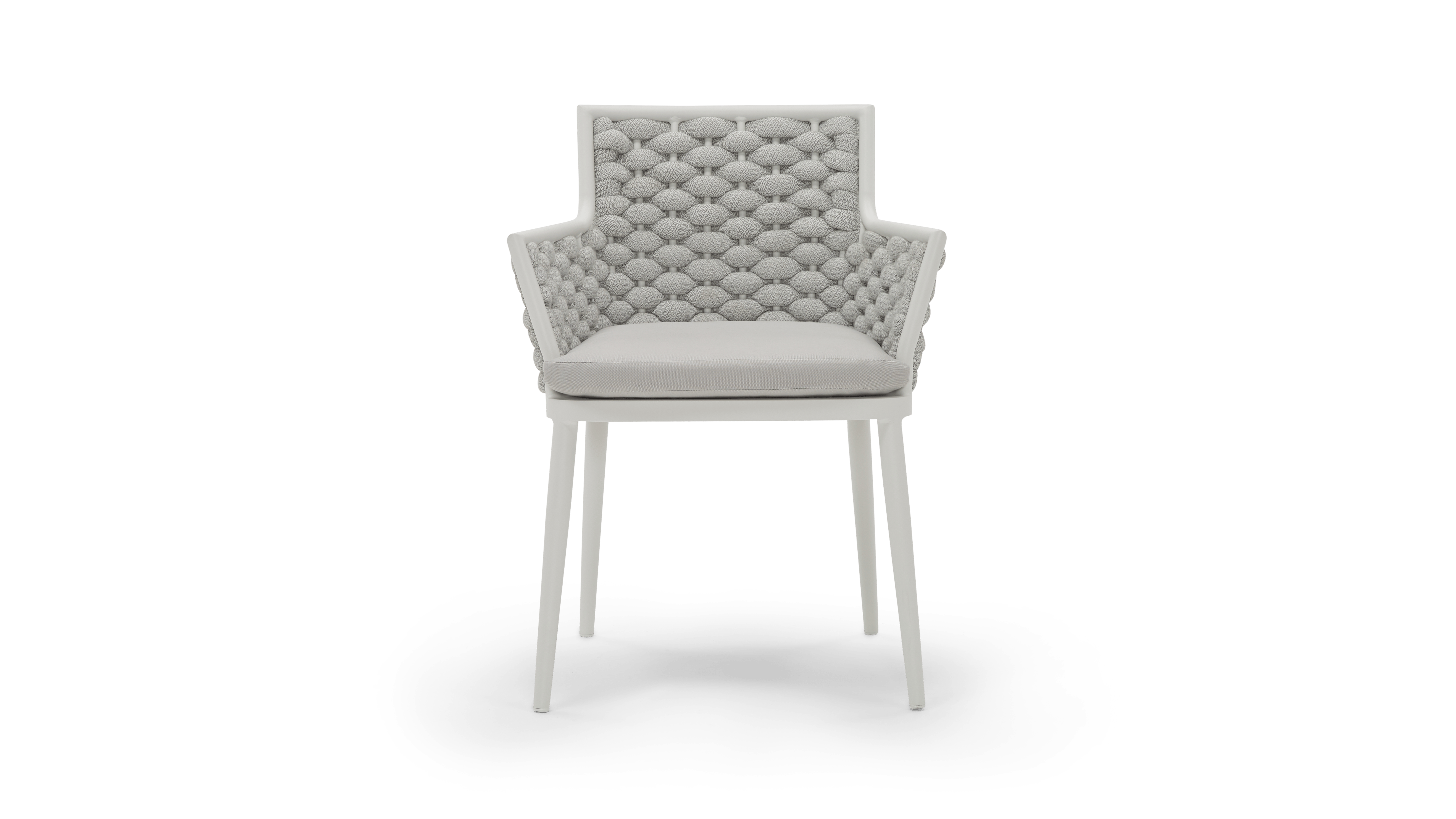 white pfeiffer outdoor dining chair