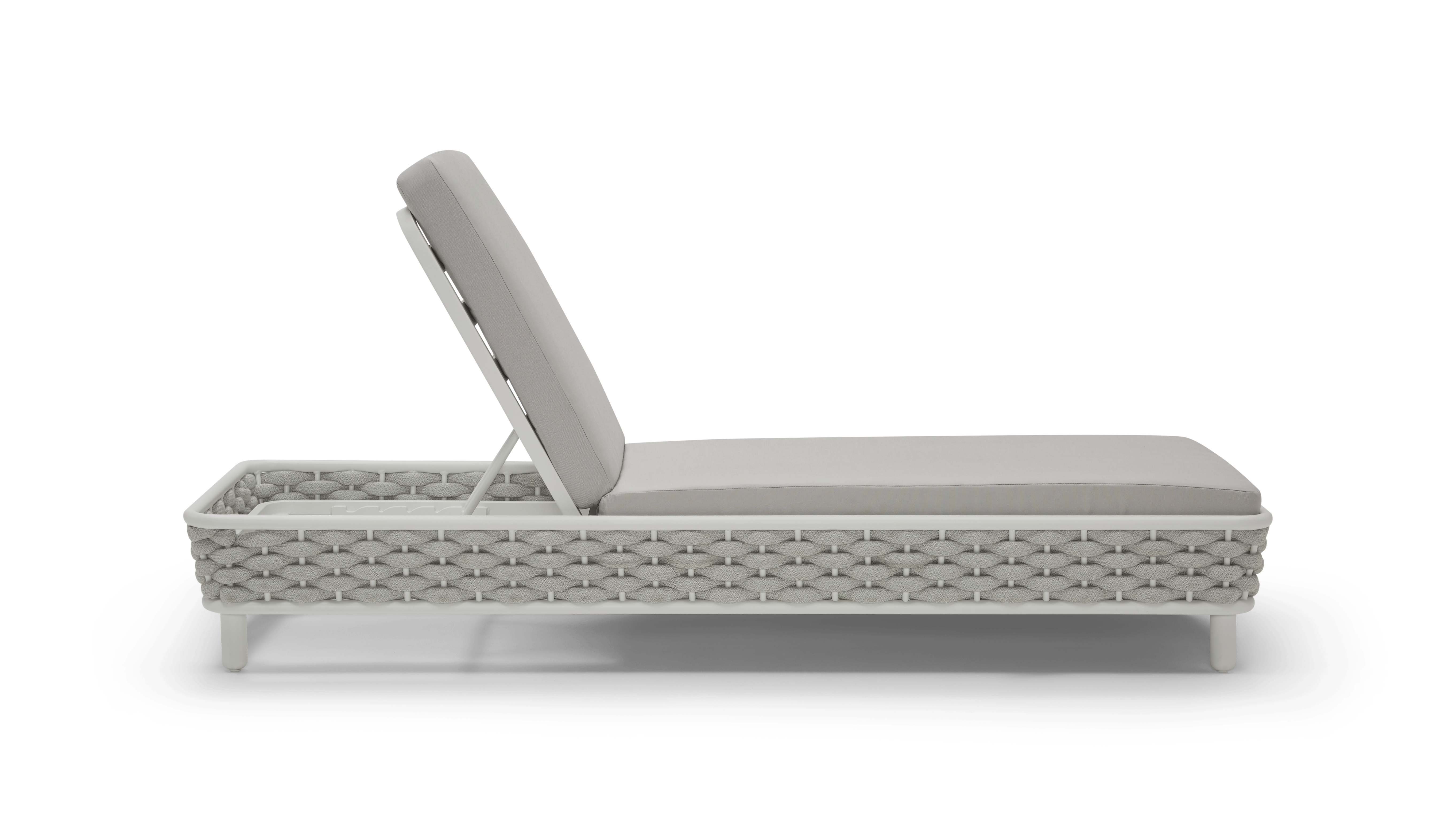 white pfeiffer outdoor lounger