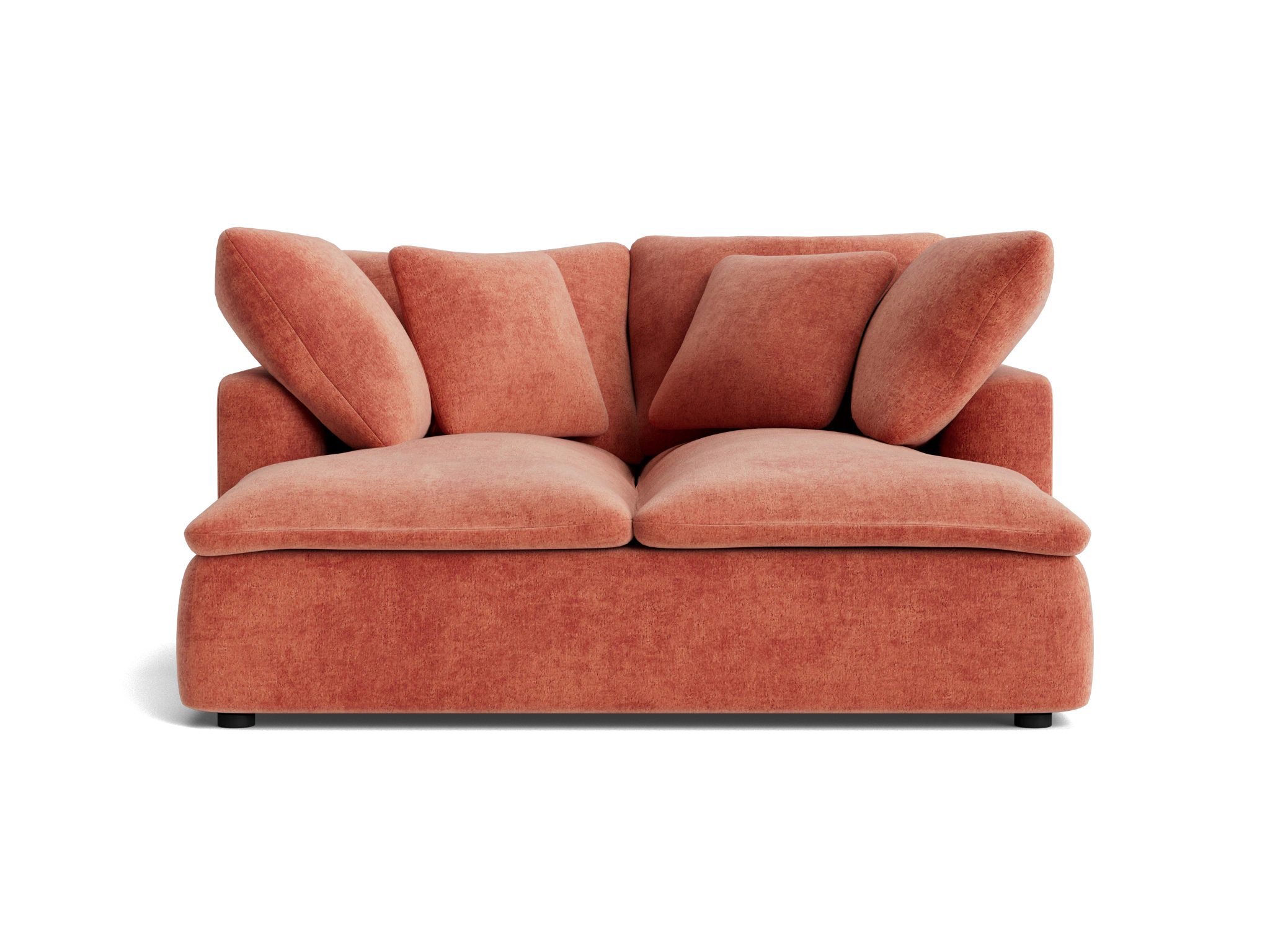 bryant daybed plush terra rose