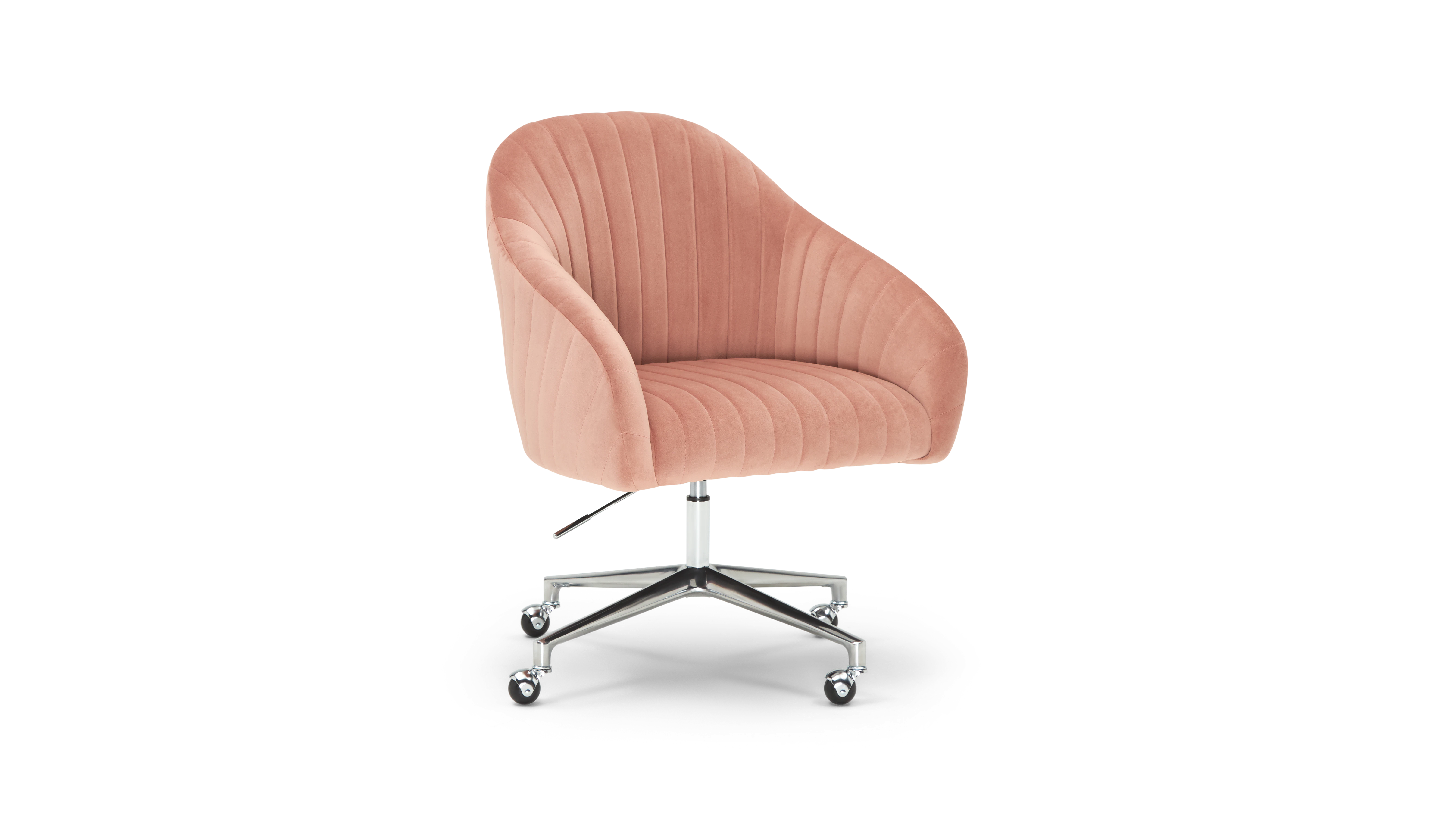RSBLSH june office chair rose blush