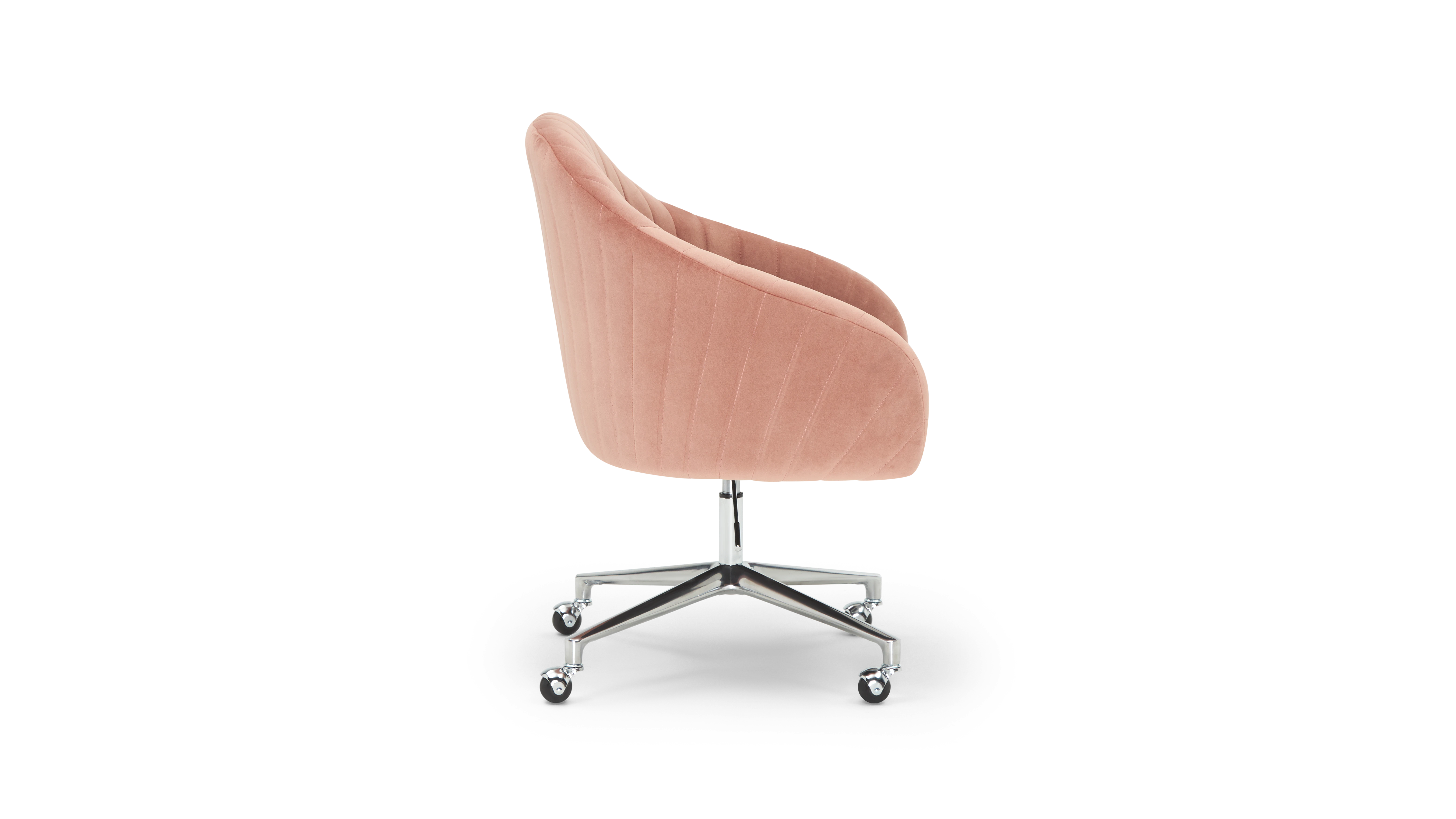 RSBLSH june office chair rose blush