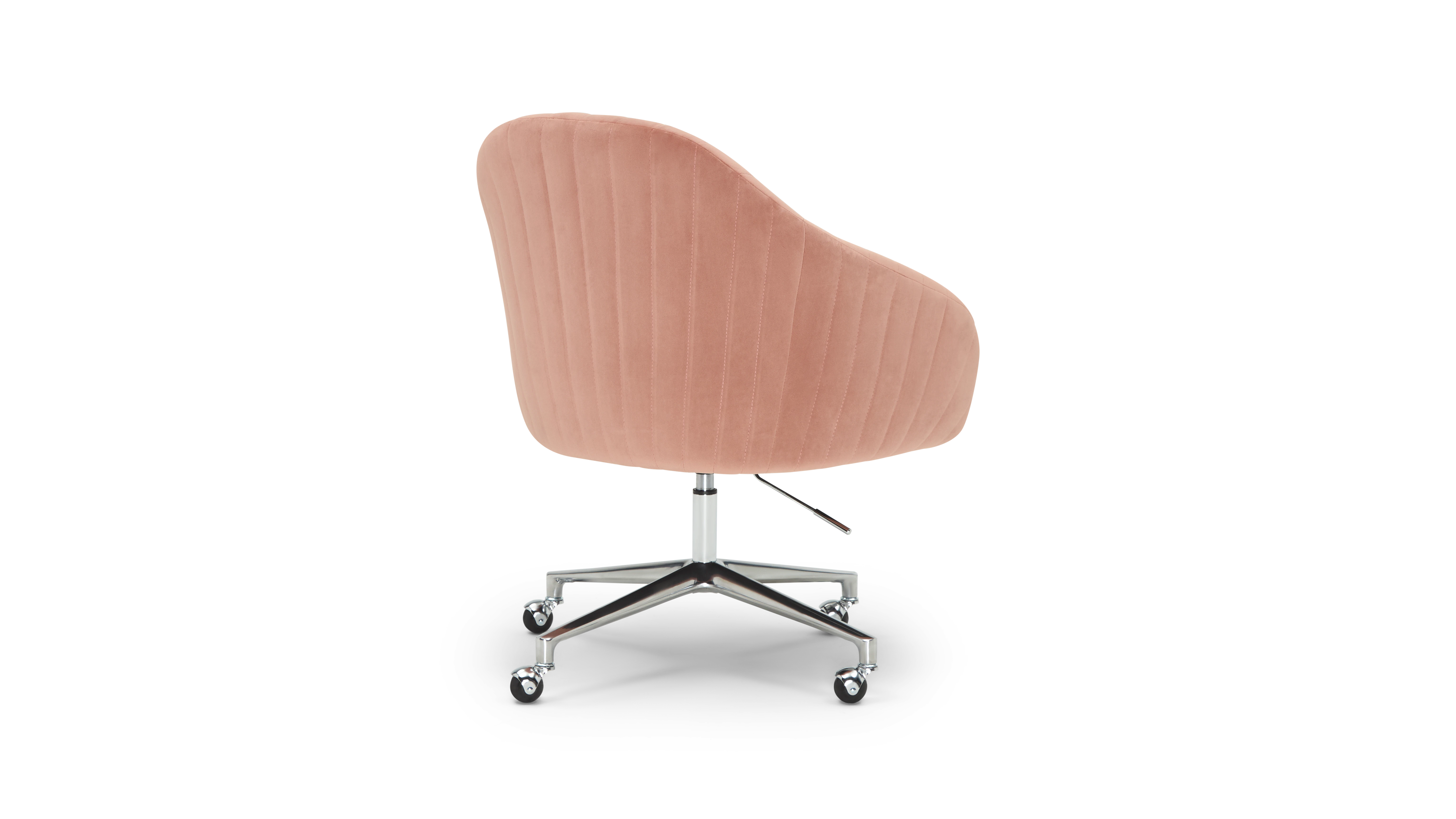 RSBLSH june office chair rose blush