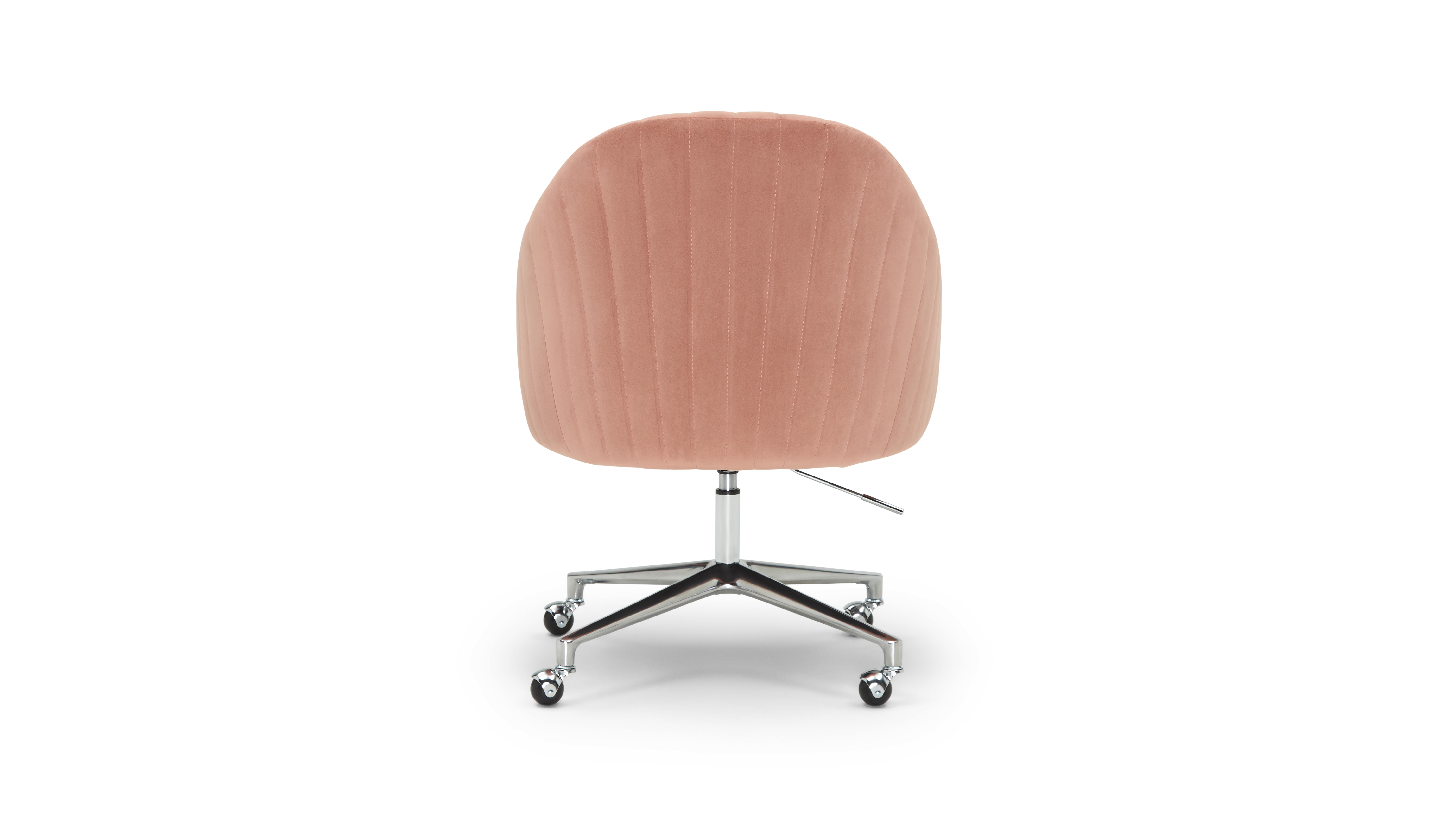 RSBLSH june office chair rose blush