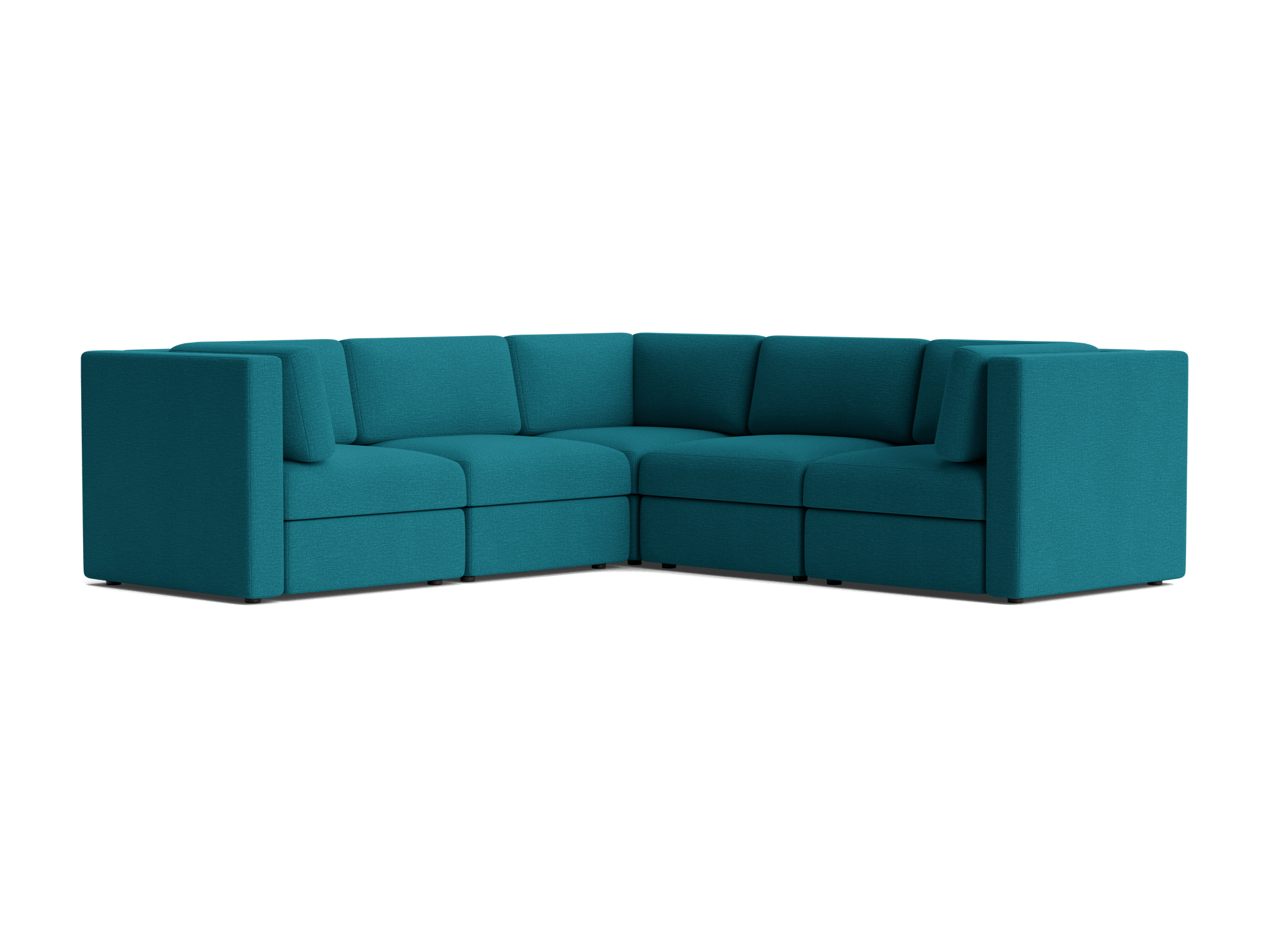 daya modular corner sectional key largo zenith teal