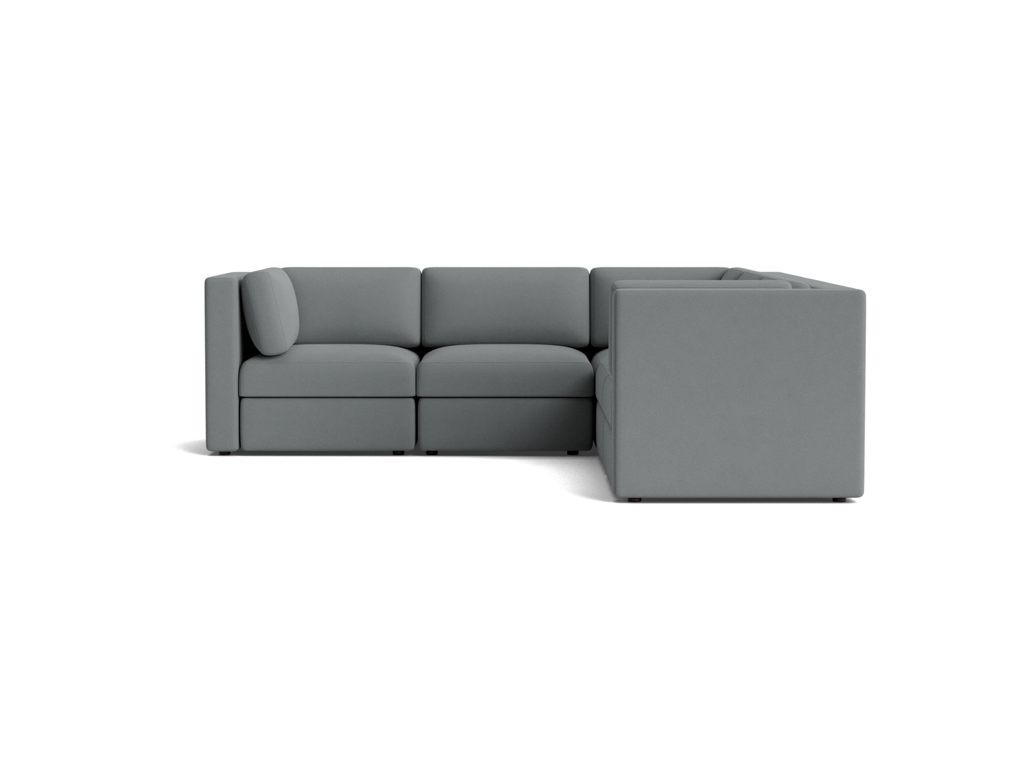 daya modular corner sectional royale ash