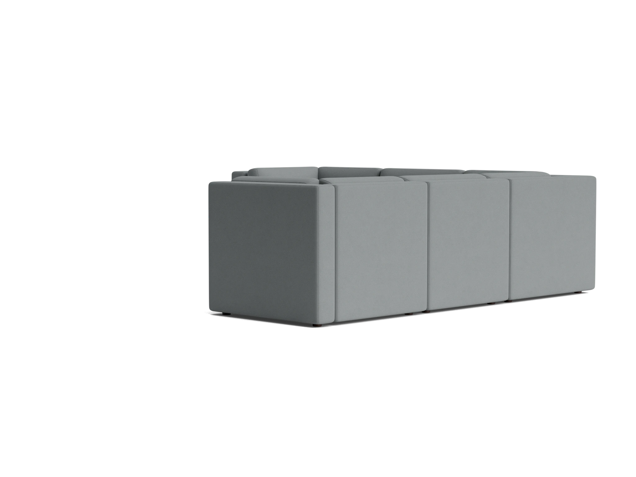daya modular corner sectional royale ash