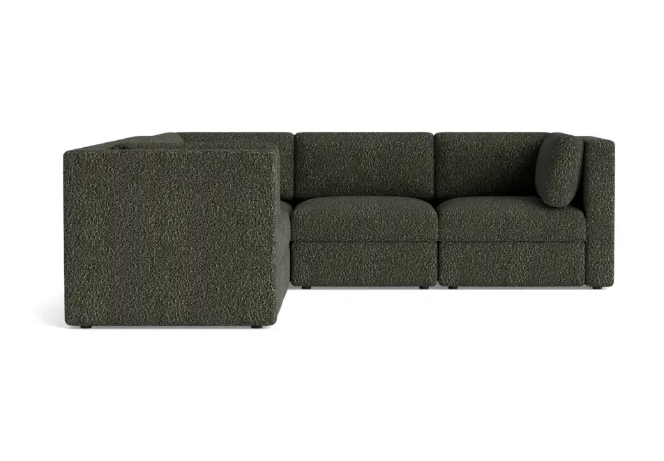 daya modular corner sectional bubbly cucumber