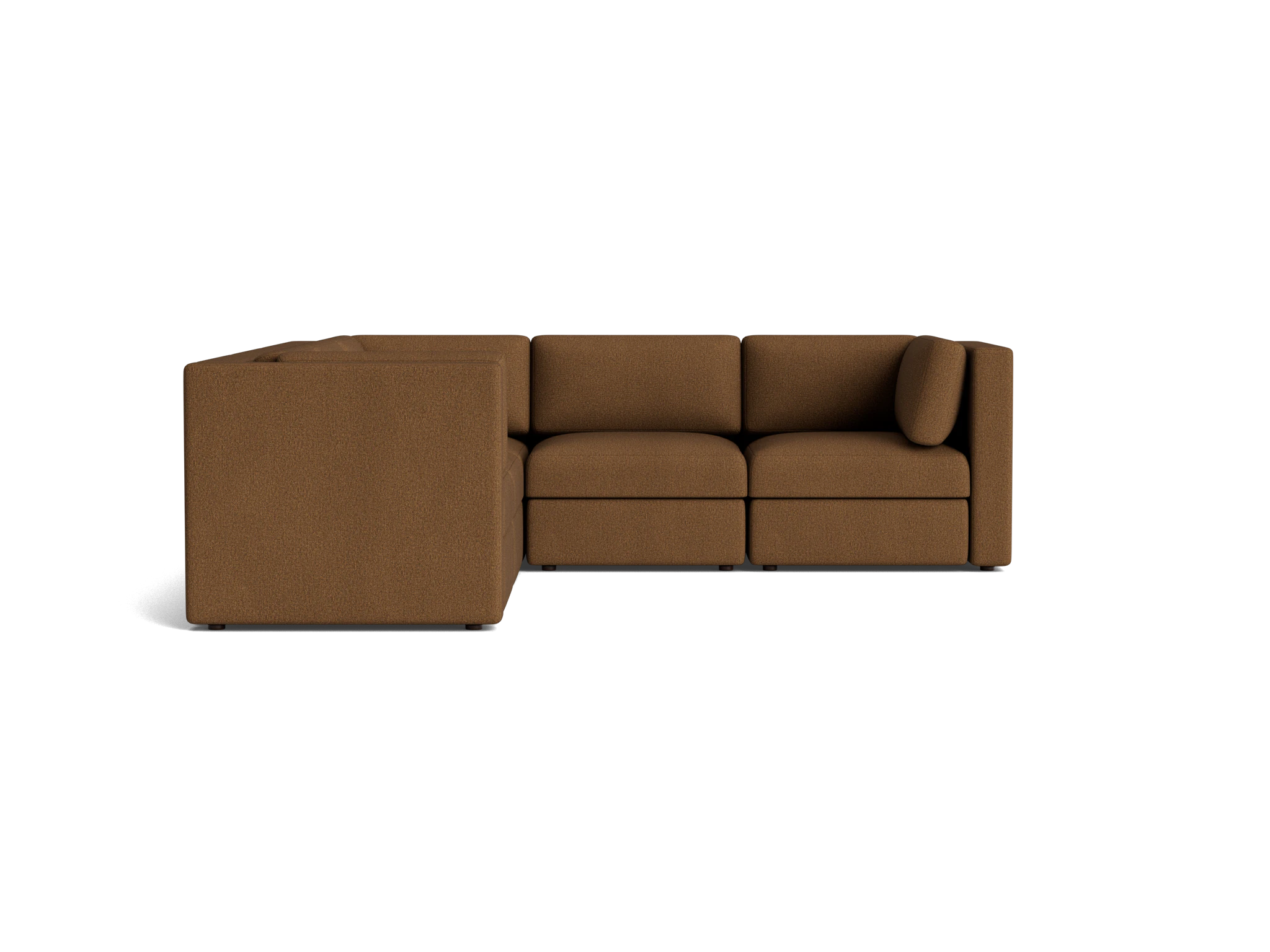 daya modular corner sectional faithful mocha