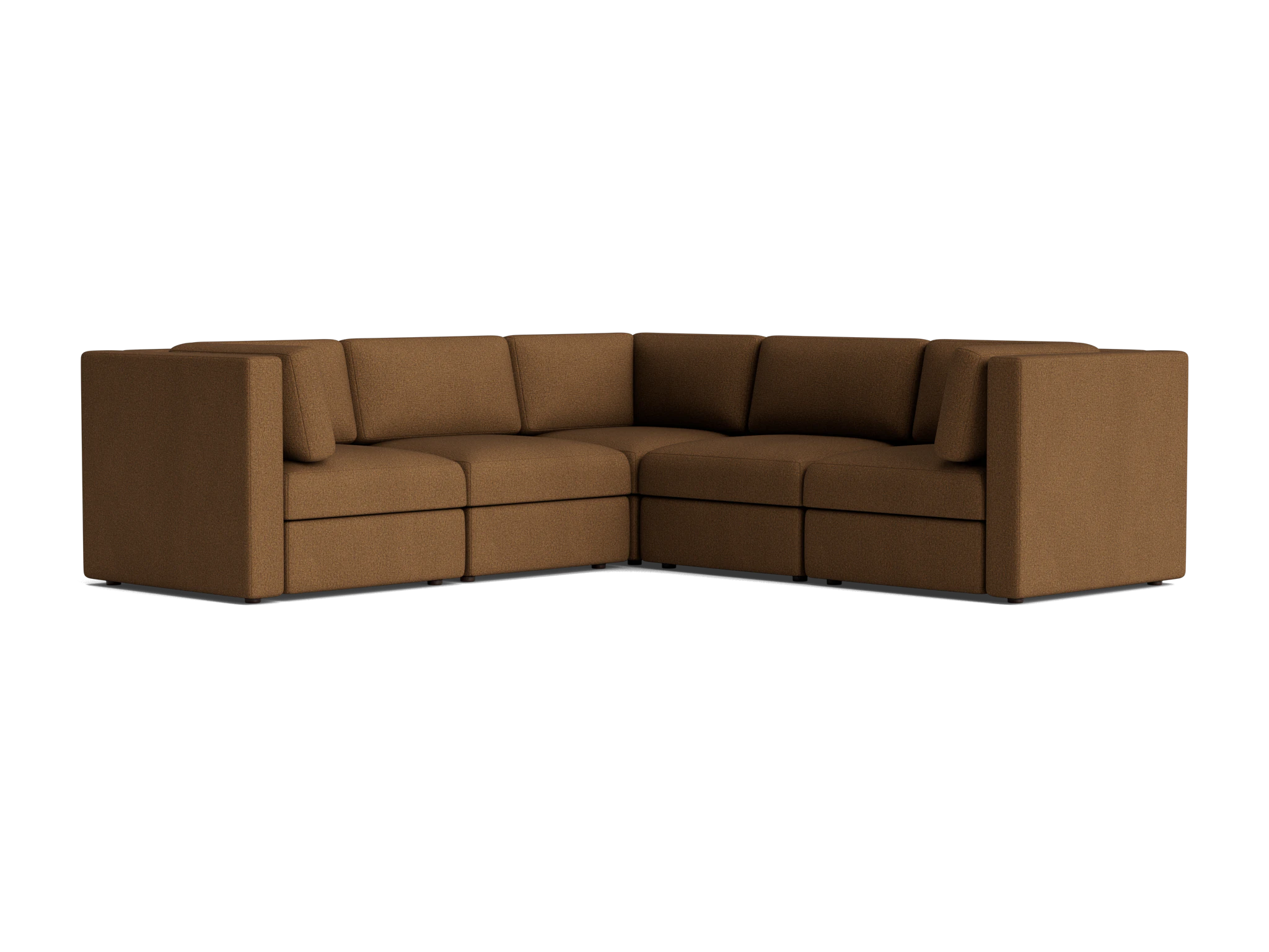 daya modular corner sectional faithful mocha