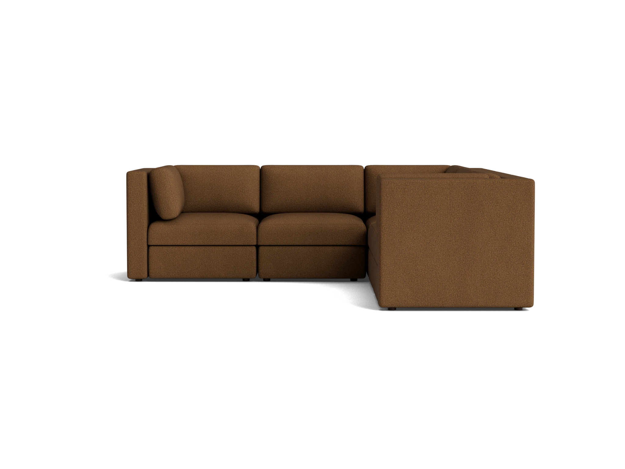 daya modular corner sectional faithful mocha