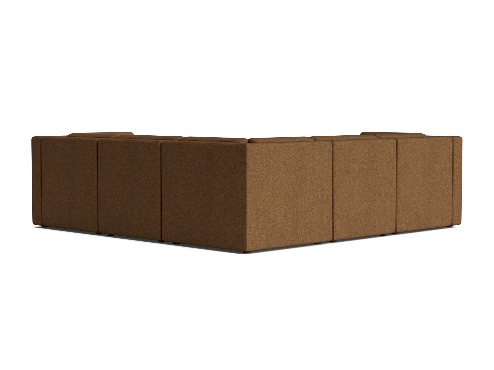 daya modular corner sectional faithful mocha