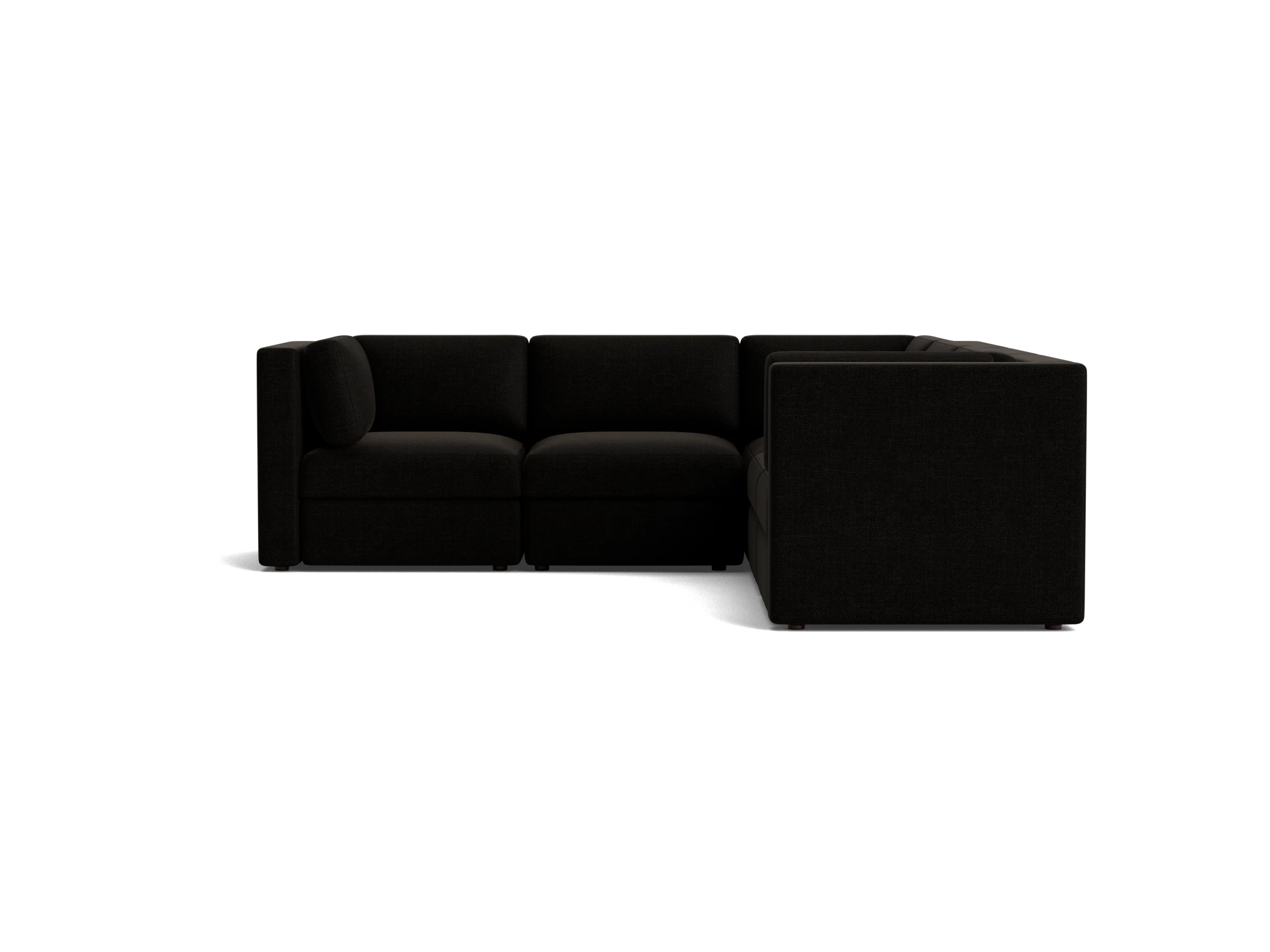 daya modular corner sectional milo onyx