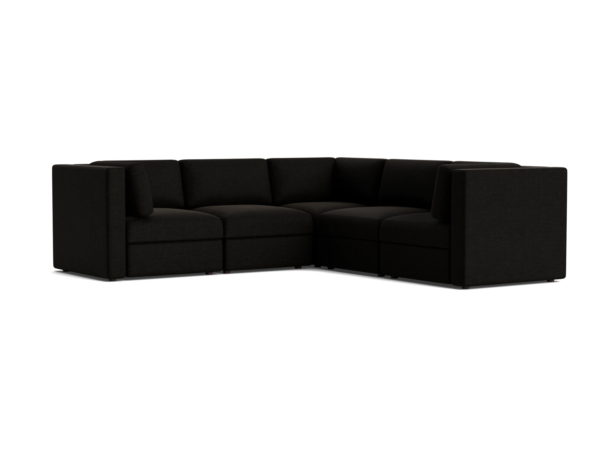 daya modular corner sectional milo onyx