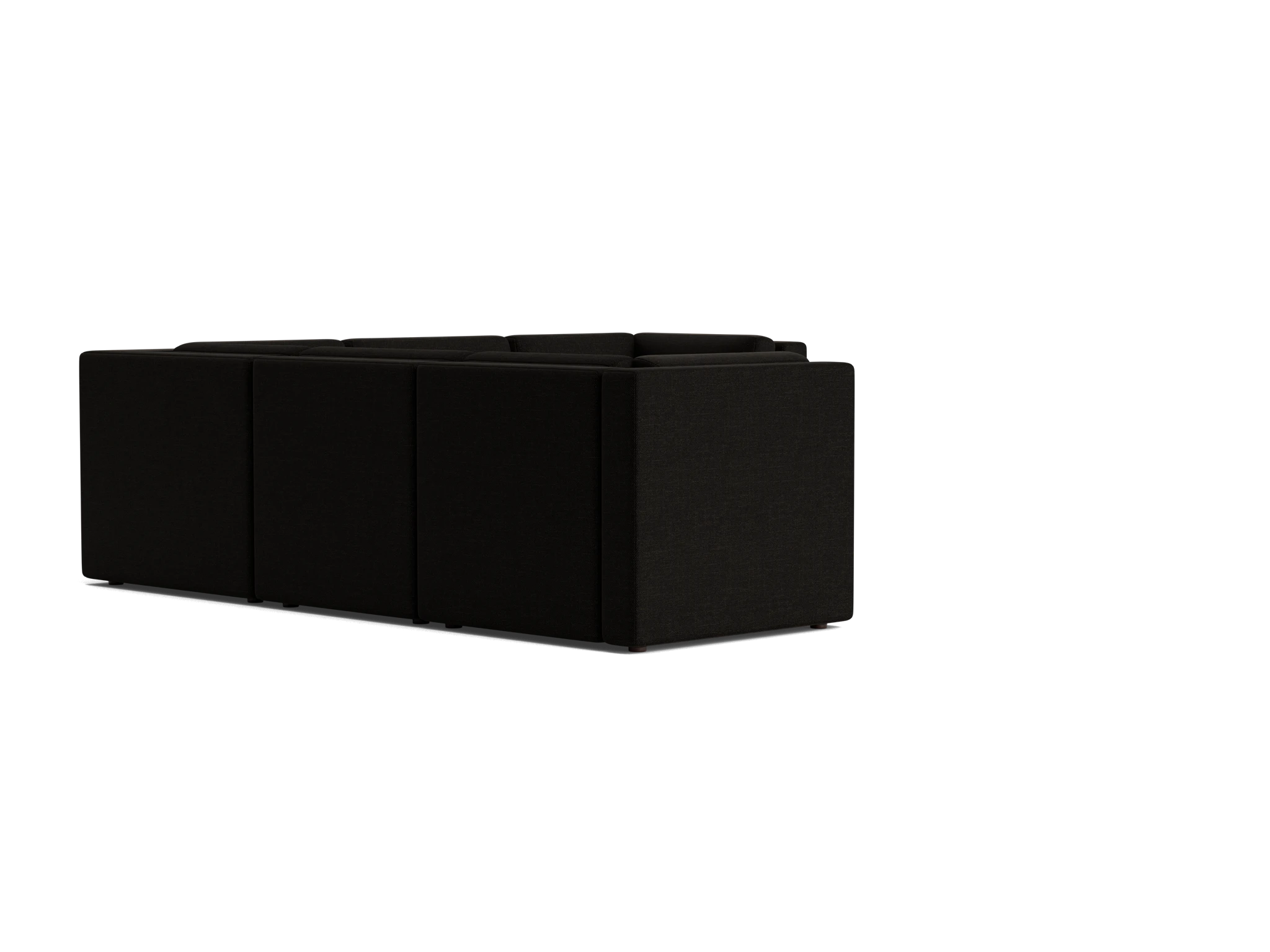 daya modular corner sectional milo onyx