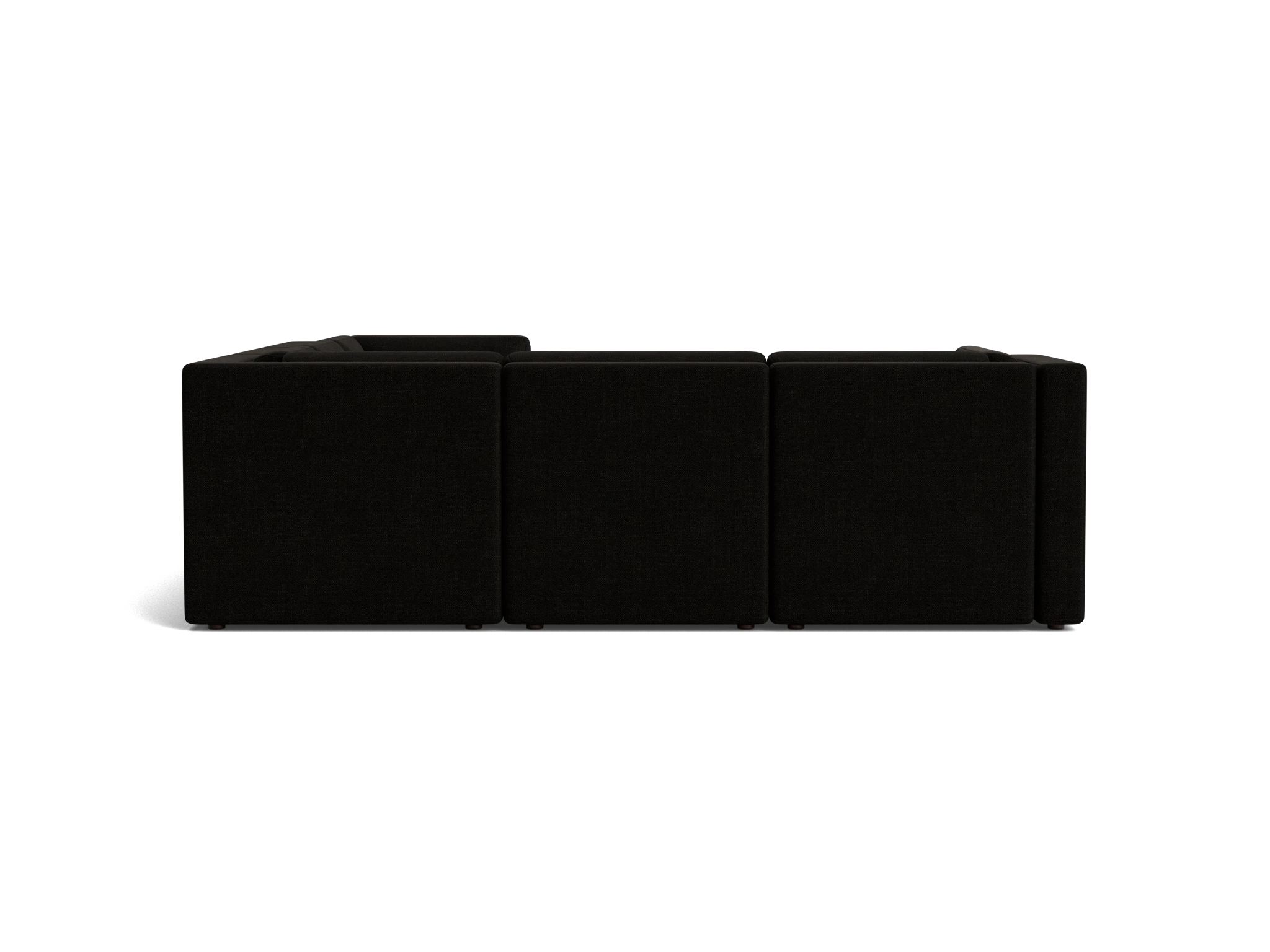 daya modular corner sectional milo onyx