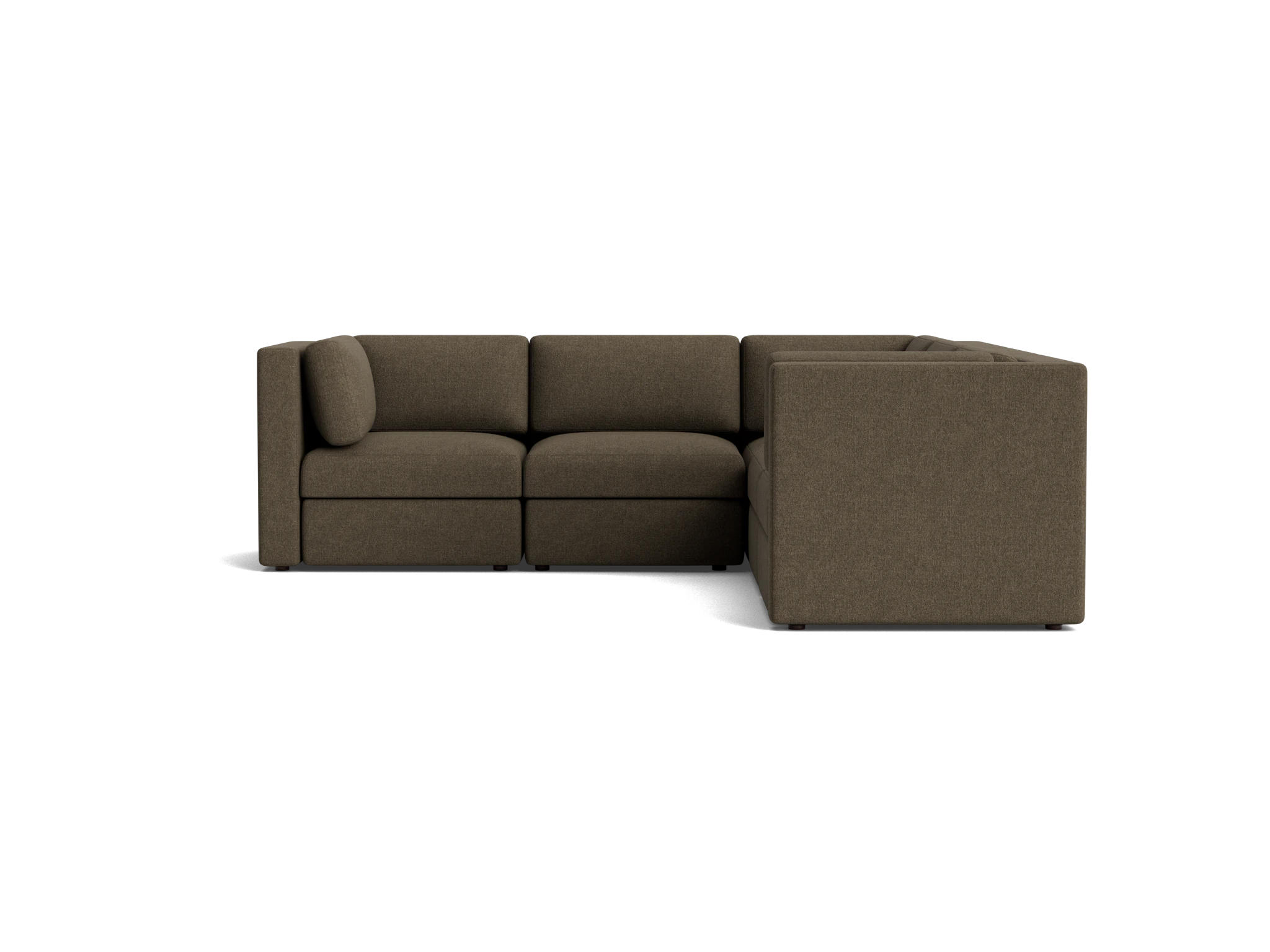 daya modular corner sectional leuven olive