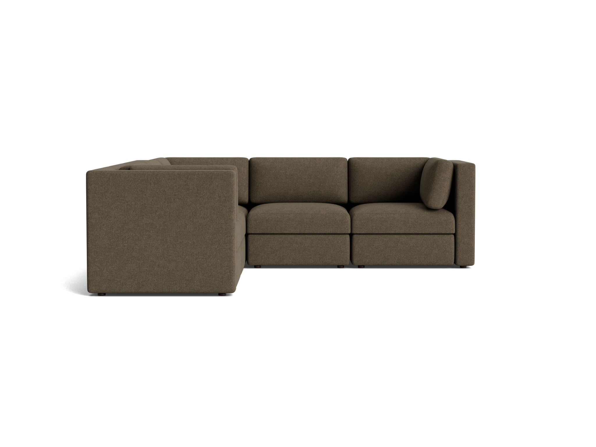daya modular corner sectional leuven olive