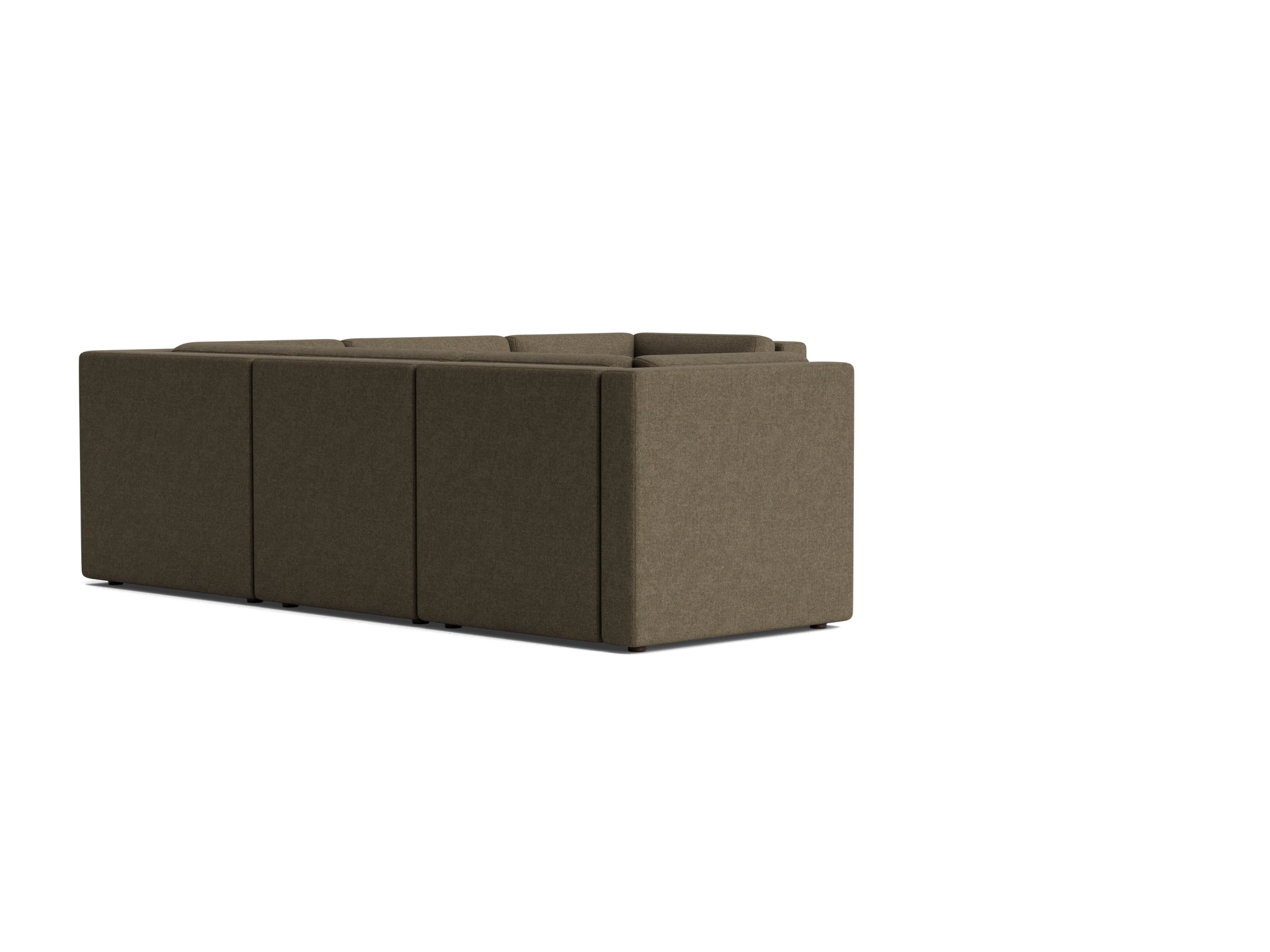 daya modular corner sectional leuven olive