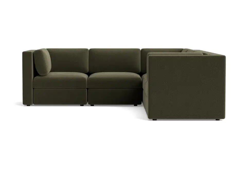 daya modular corner sectional telly fern