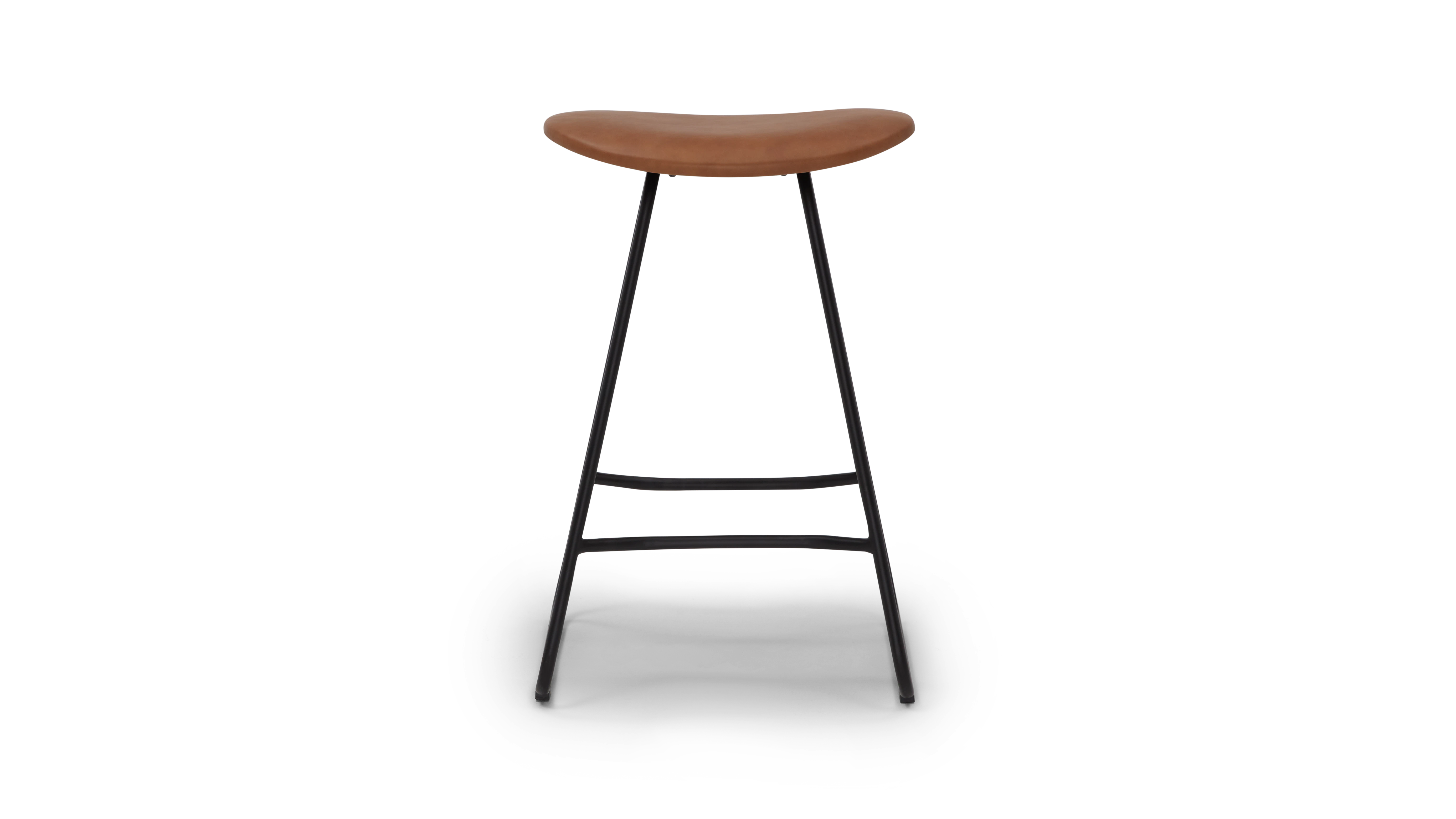 Malik Leather Counter Stool