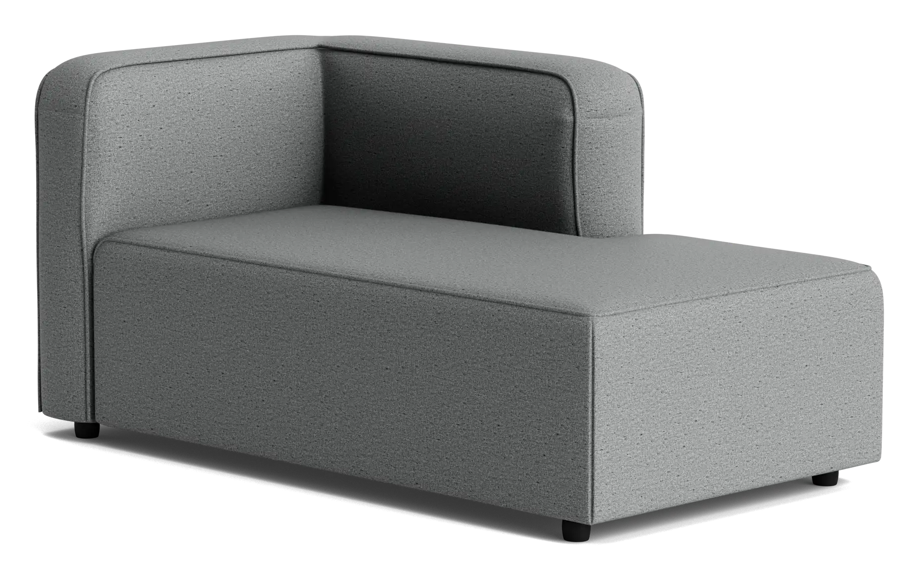 logan single arm chaise essence ash
