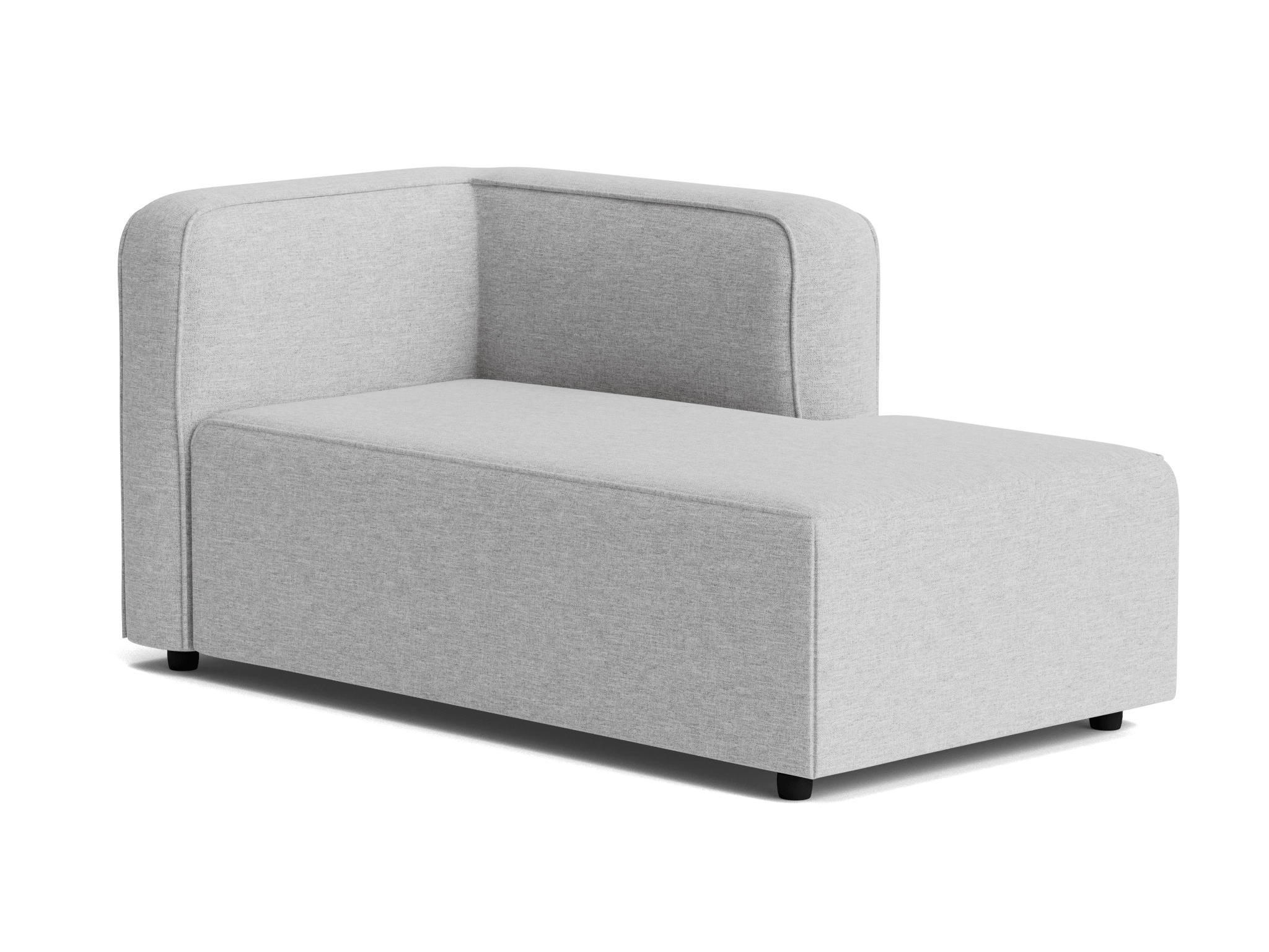 logan single arm chaise milo dove