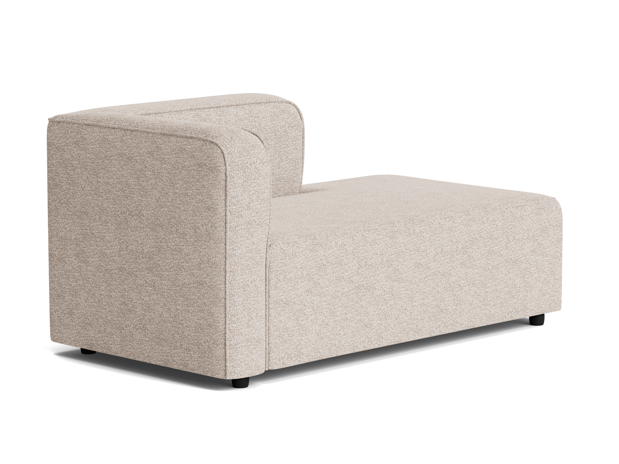 logan single arm chaise borough cotton