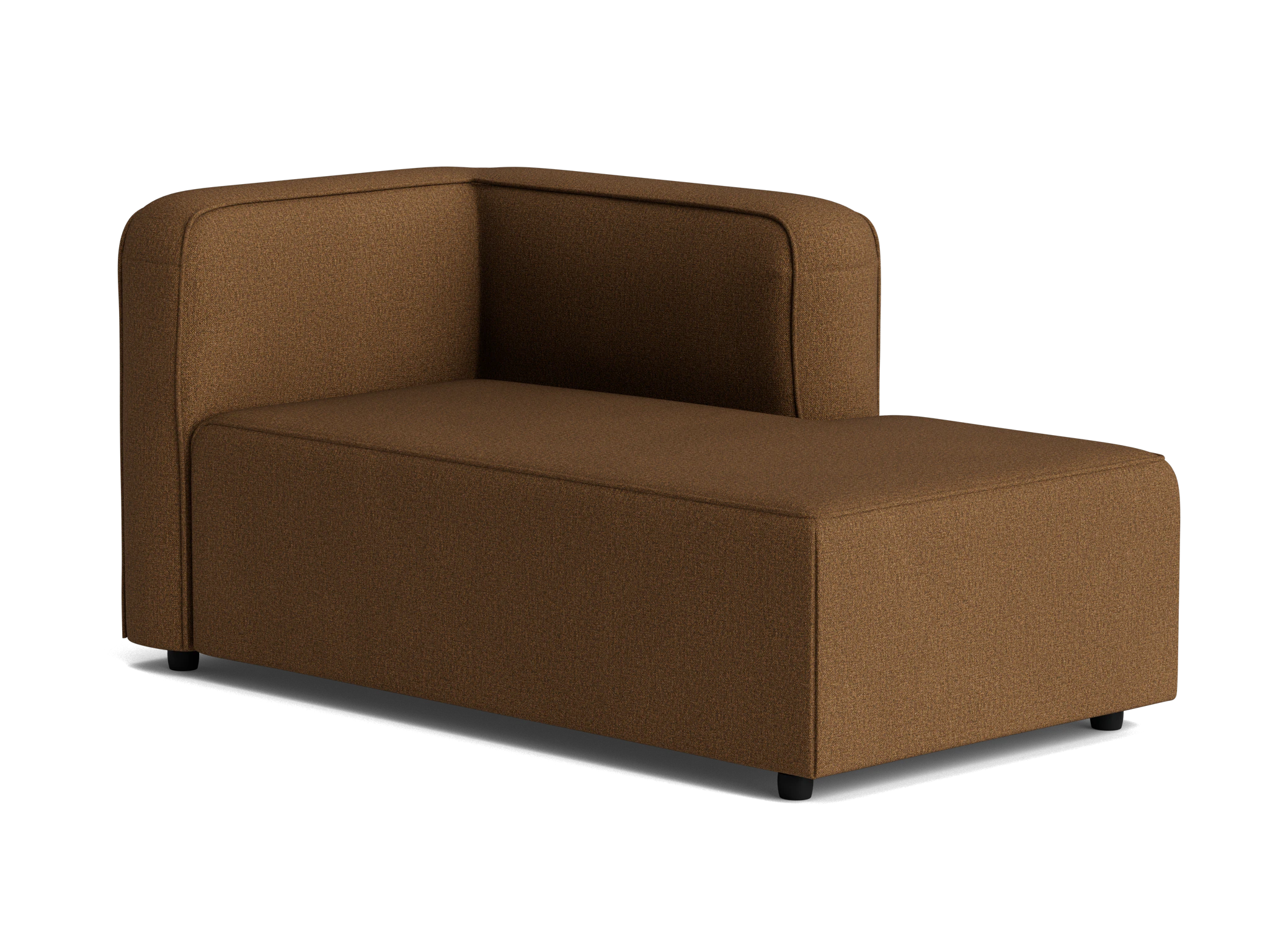 logan single arm chaise faithful mocha