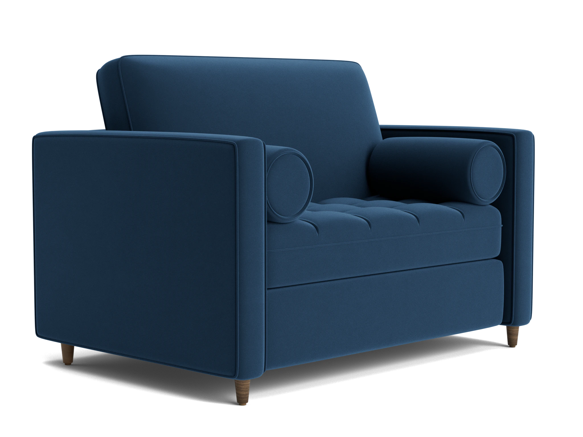 briar twin sleeper sofa royale cobalt