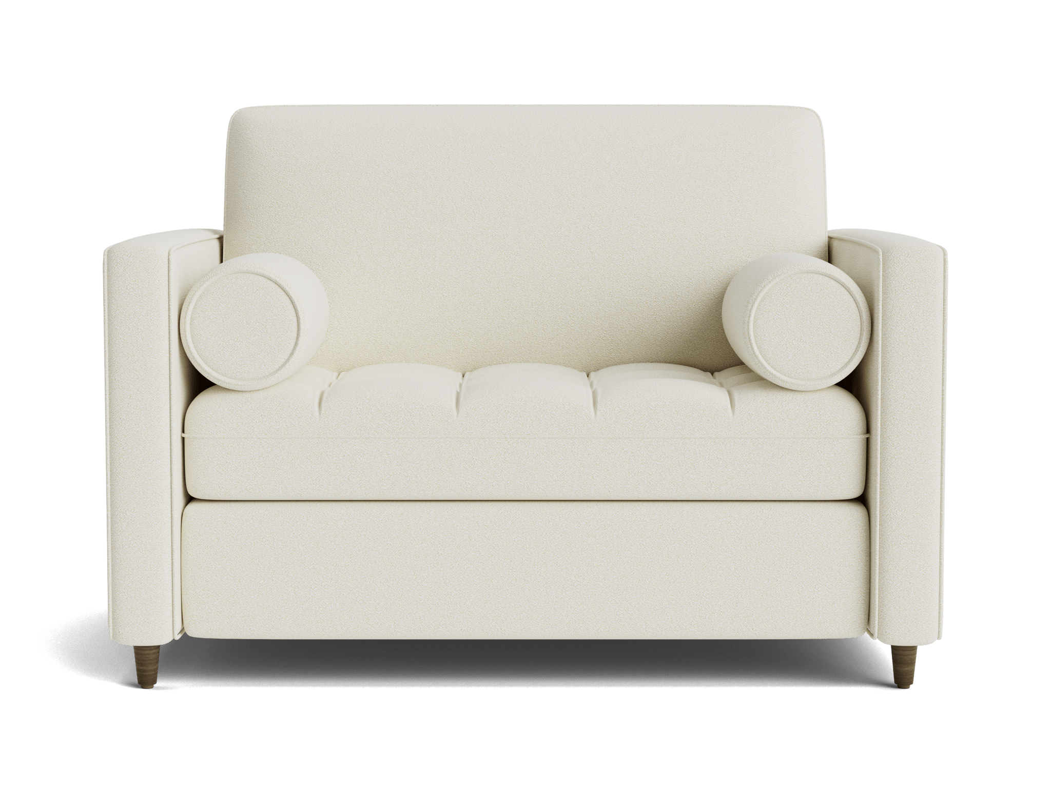 briar twin sleeper sofa tussah snow