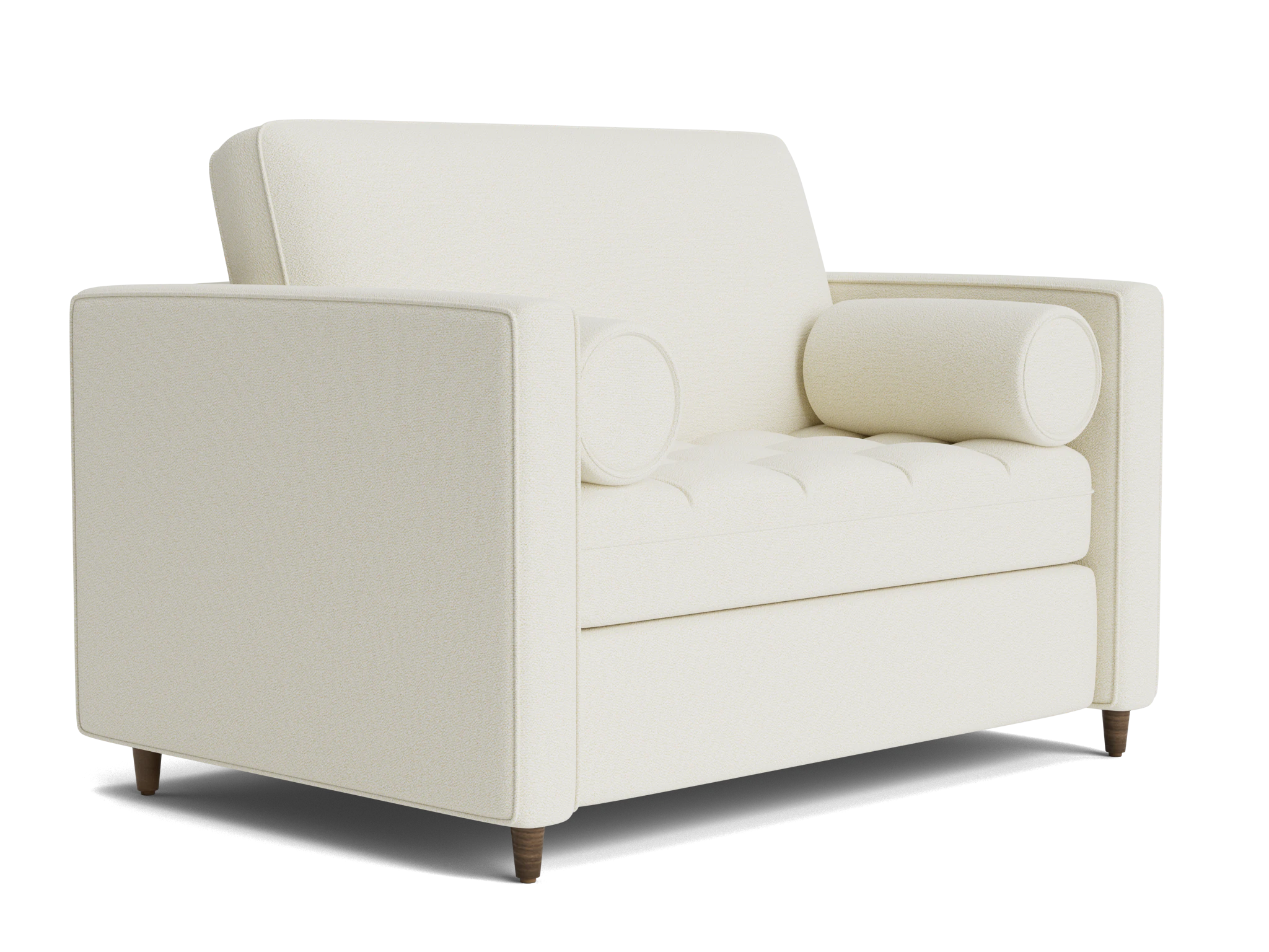 briar twin sleeper sofa tussah snow