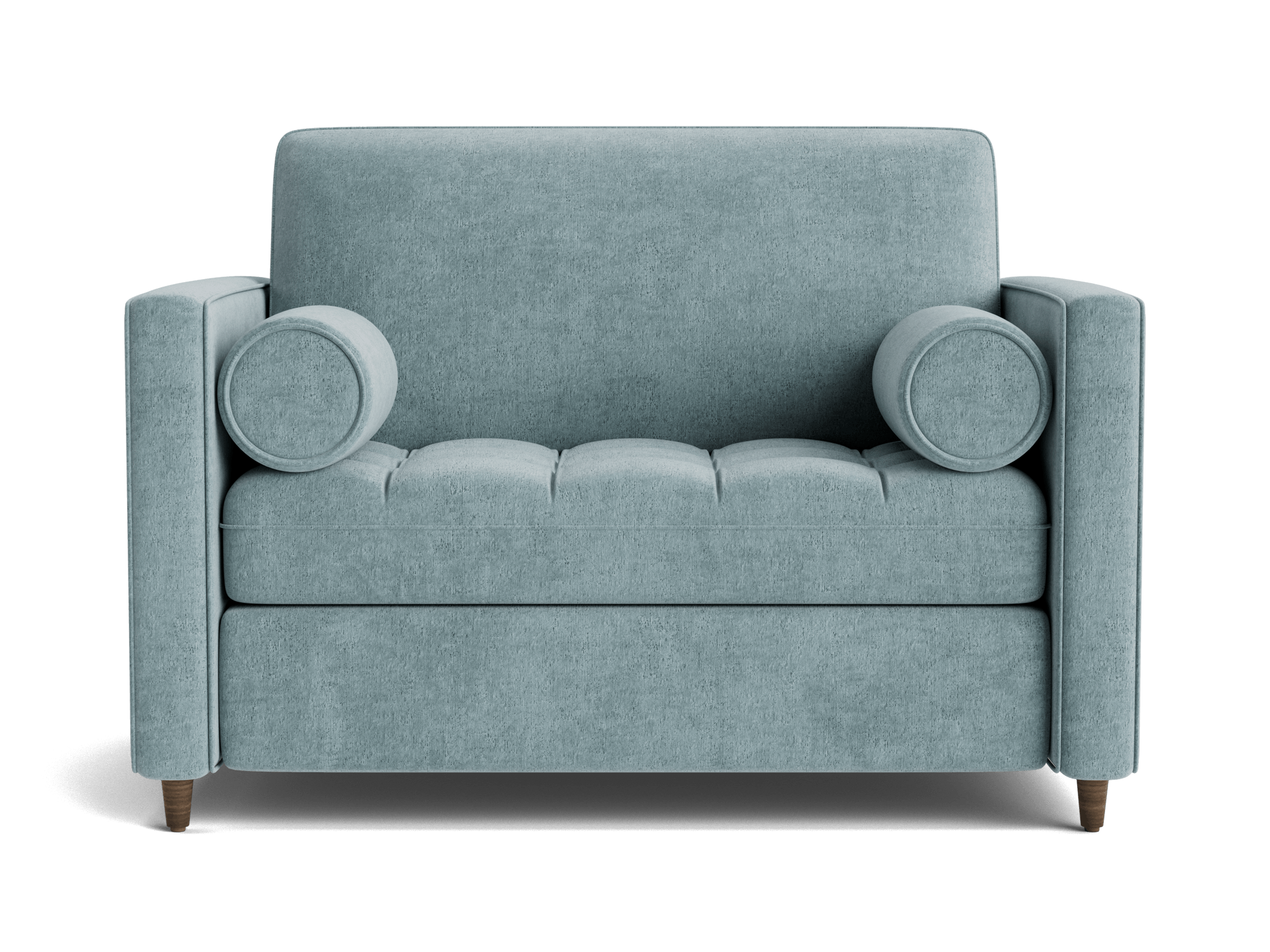 briar twin sleeper sofa plush mist