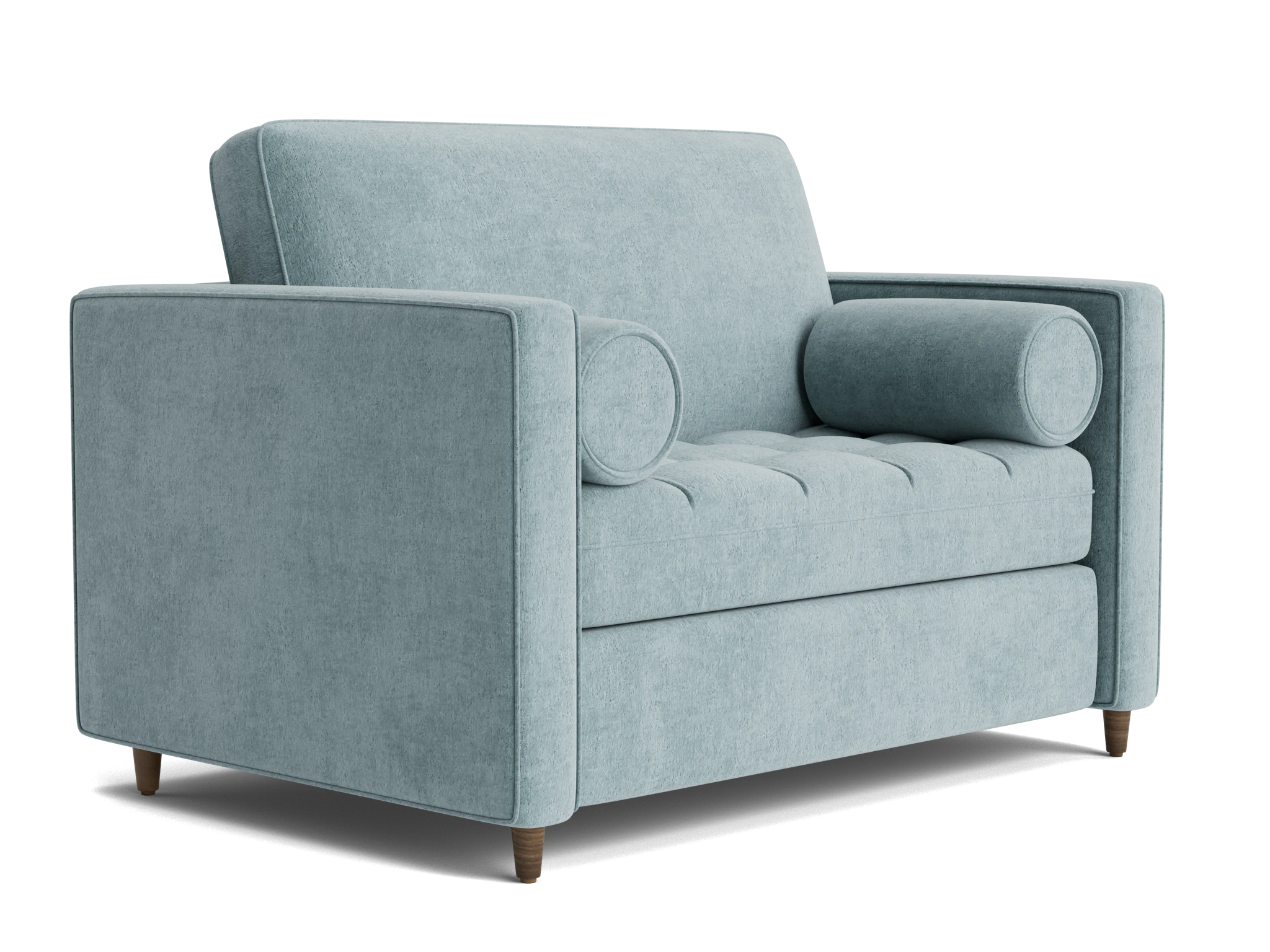 briar twin sleeper sofa plush mist