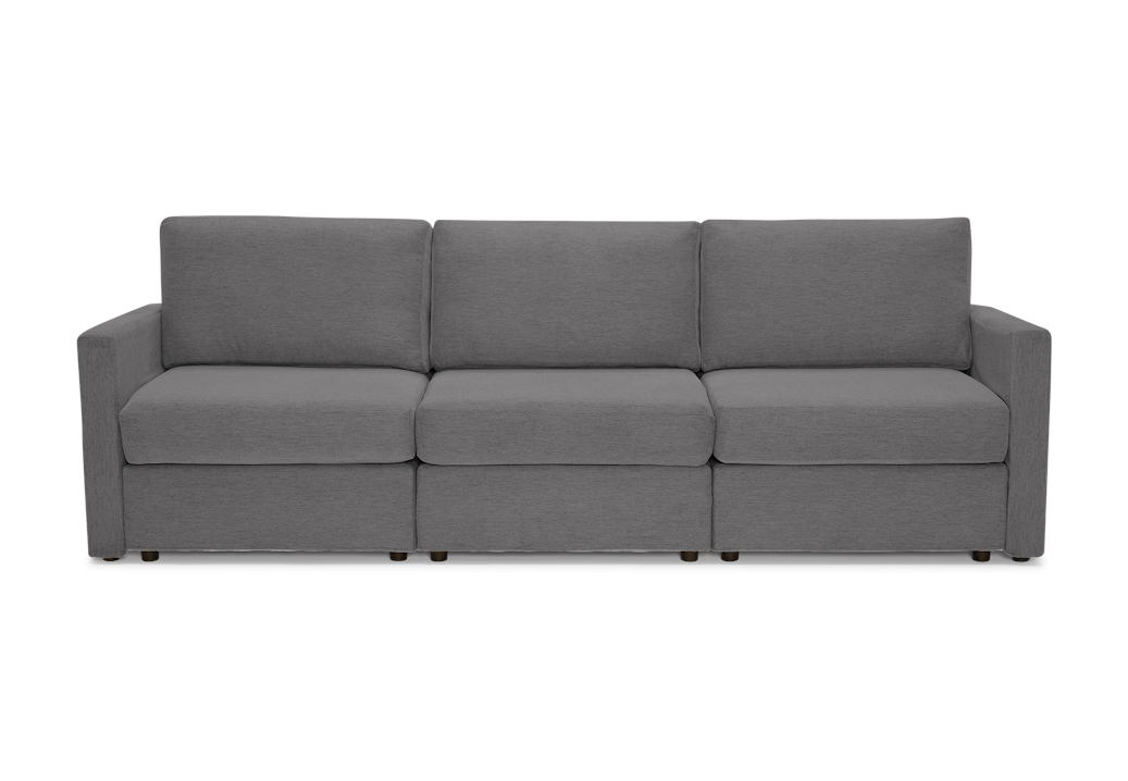 notch modular sofa %283 piece%29 royale ash