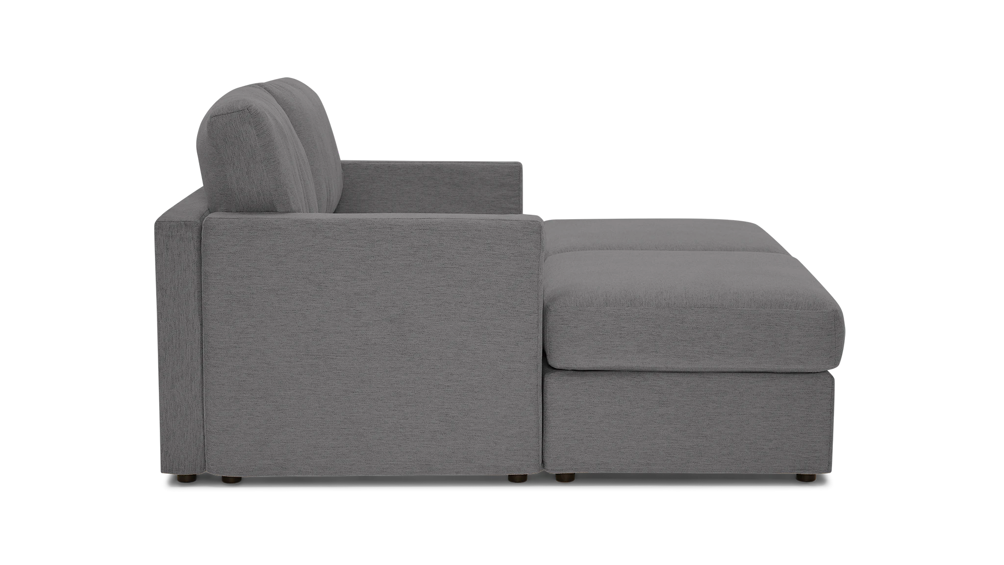notch modular loveseat pit %284 piece%29 royale ash