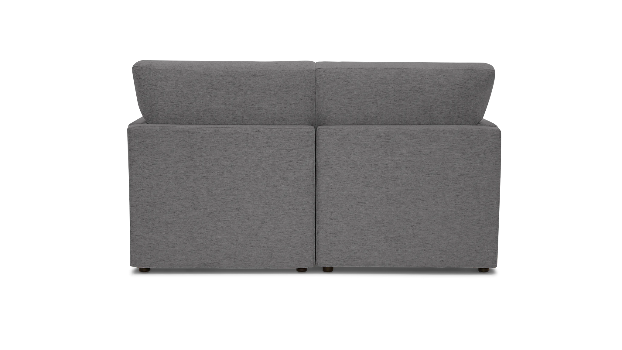 notch modular loveseat pit %284 piece%29 royale ash