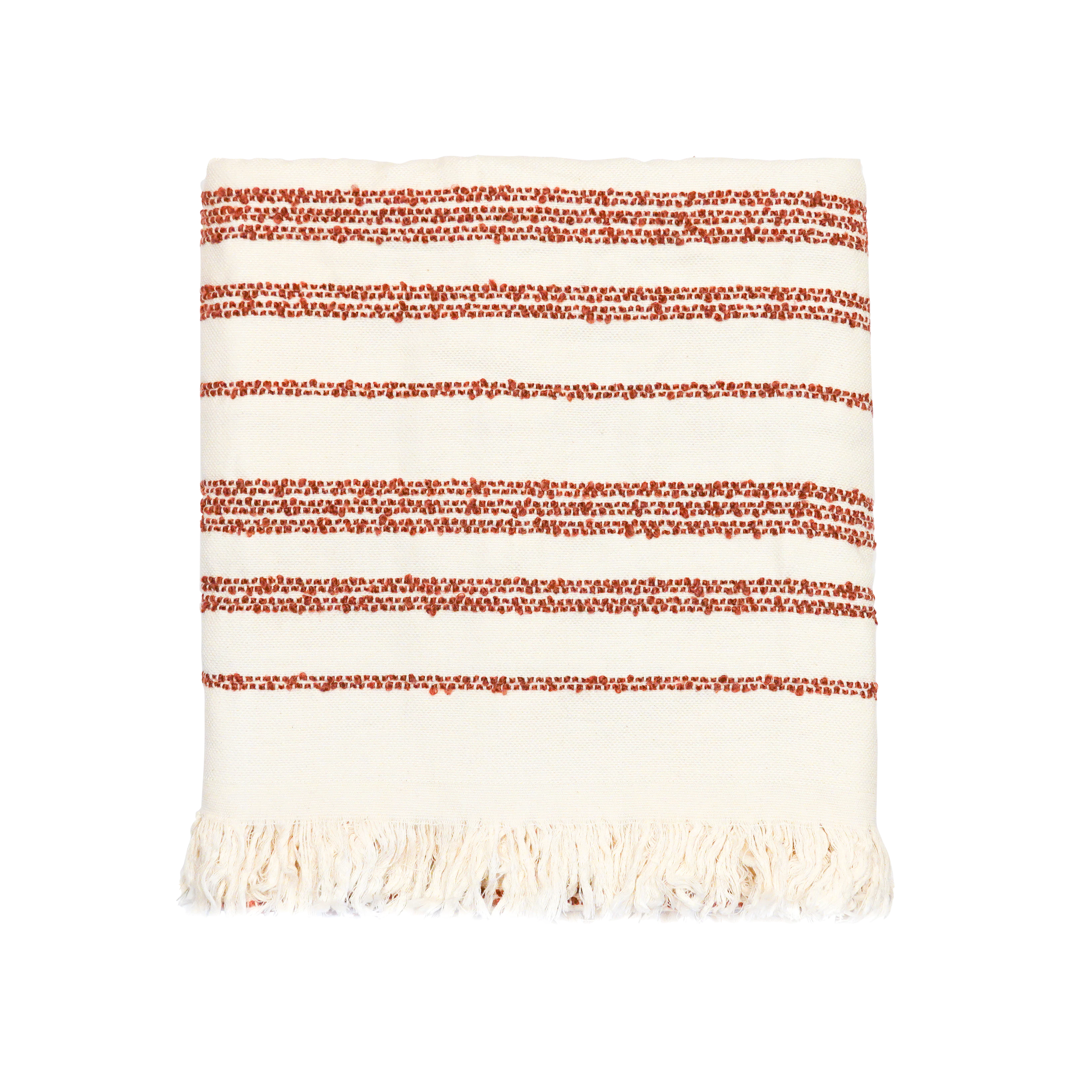 Boucle Stripe Throw