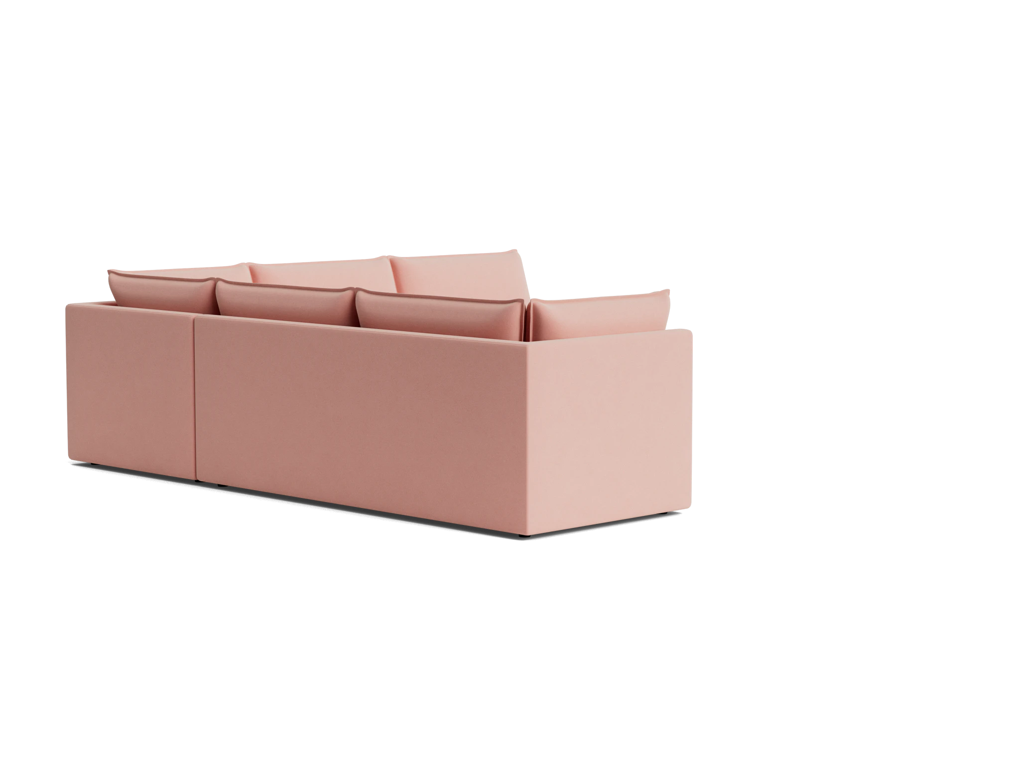 wilder corner sectional %283 piece%29 royale blush