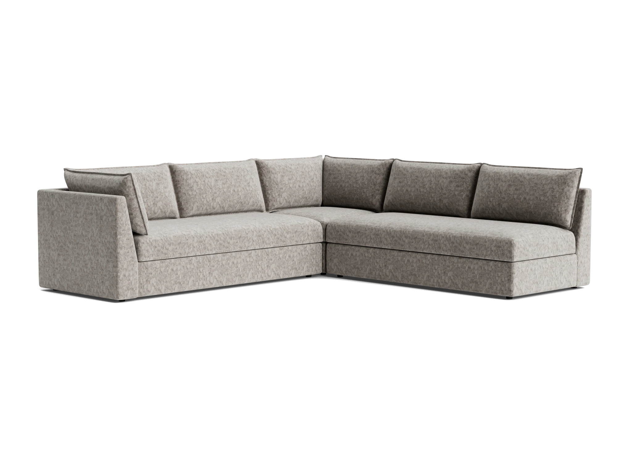 wilder corner sectional %283 piece%29 prime stone