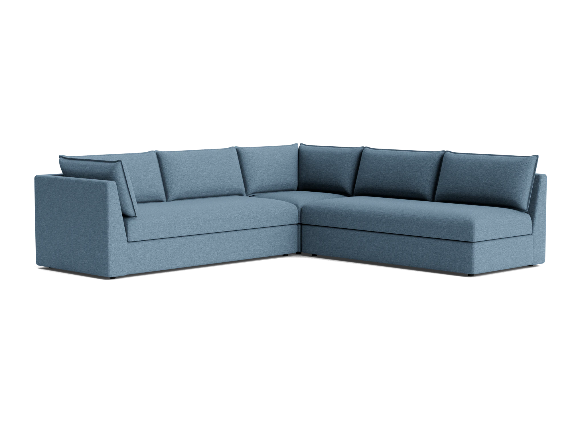 wilder corner sectional %283 piece%29 milo french blue