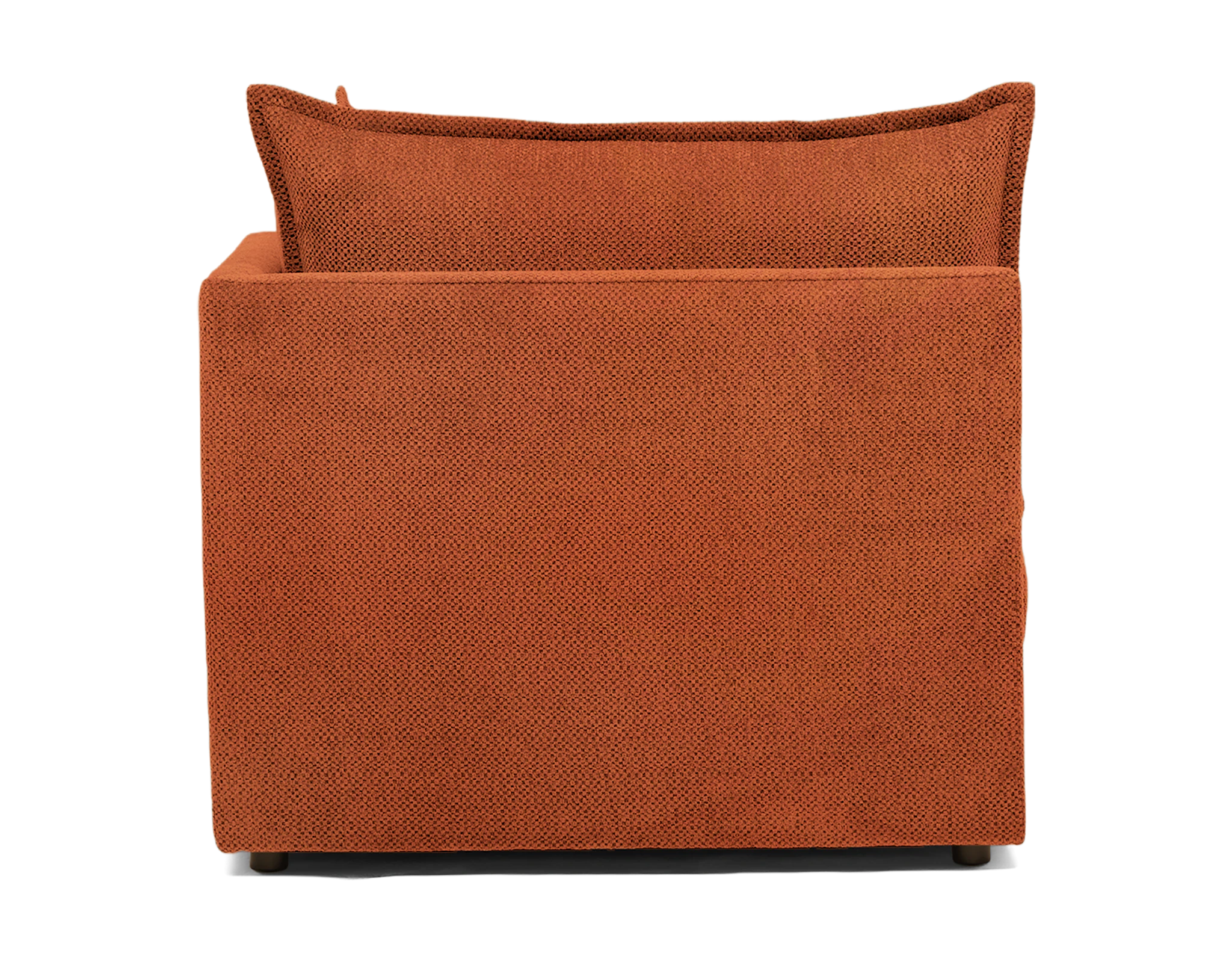 wilder corner chair plush terra rose